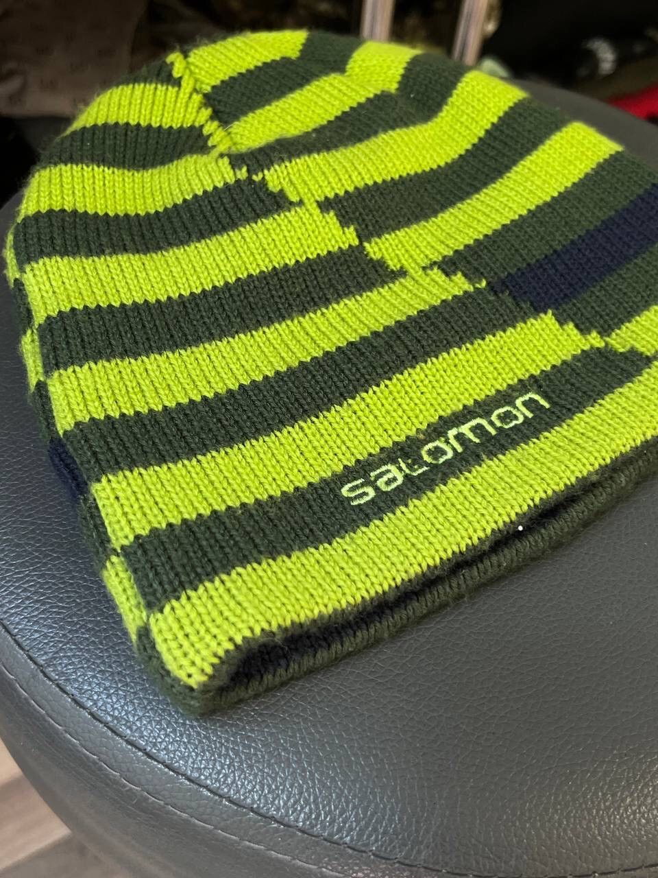 Salomon × Vintage Vintage Gorpcore Salomon Hat Beanie Y2K Size ONE SIZE - 2 Thumbnail