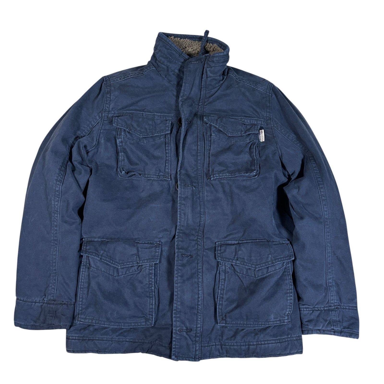 Hollister y2k 2000s Hollister sherpa lined heavy coat jacket workwear Size US S / EU 44-46 / 1 - 1 Thumbnail