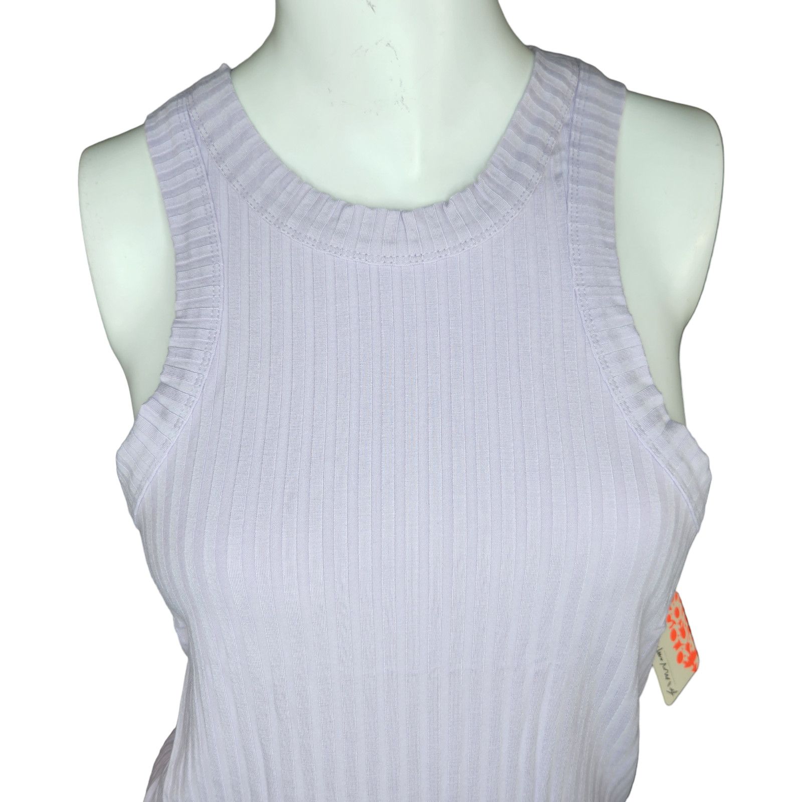 Free People Free People Movement Medium Blissed Out Ribbed Tank Lilac Size M / US 6-8 / IT 42-44 - 2 Thumbnail