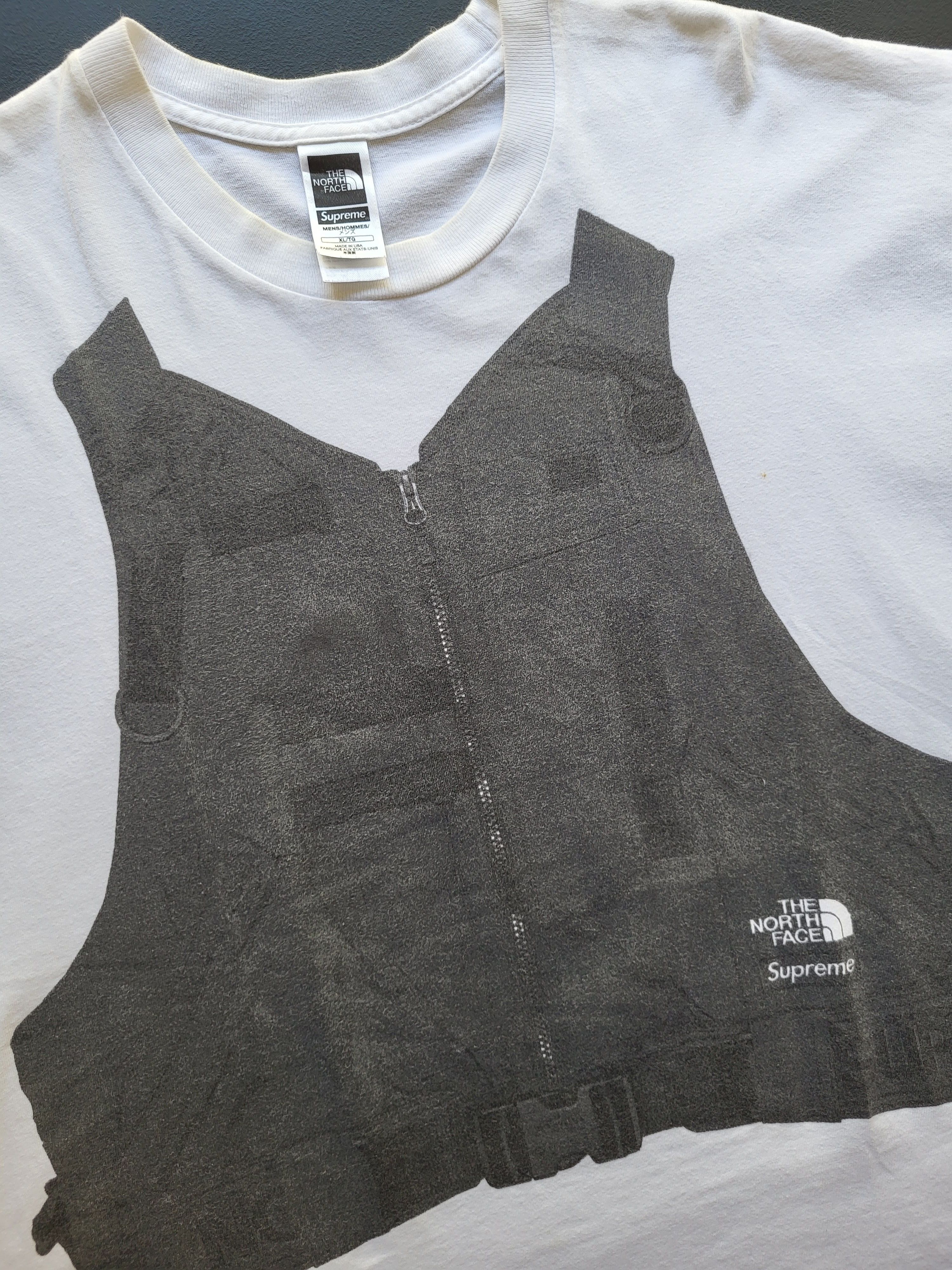 Supreme North Face Vest | Grailed