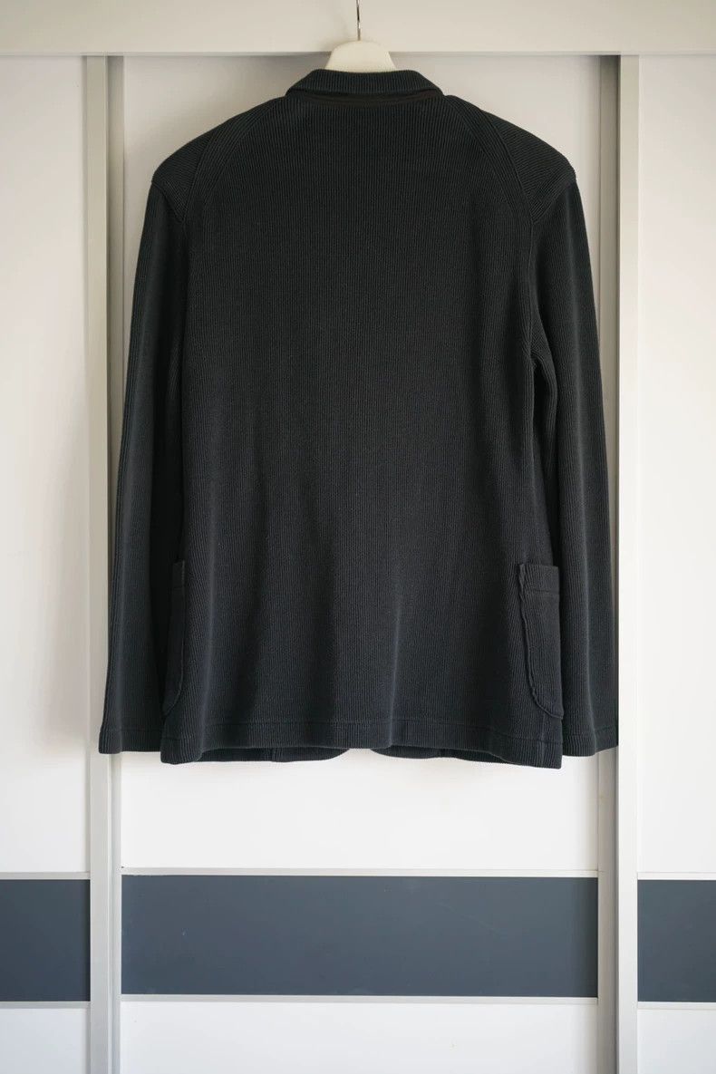 Yohji Yamamoto Yohji Yamamoto Yohji Yamamoto Black Striped Suit Jacket Size US S / EU 44-46 / 1 - 2 Thumbnail