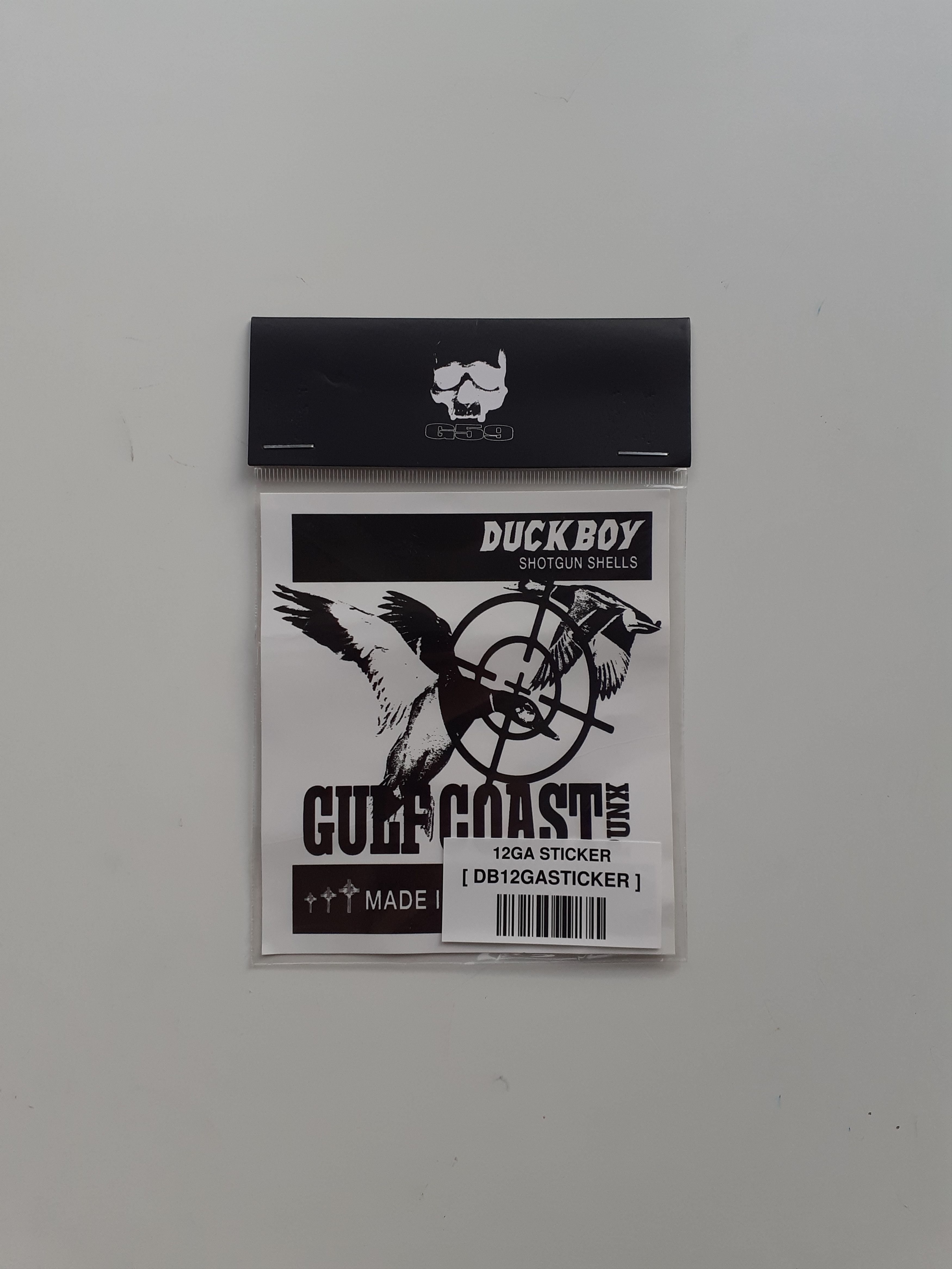 G59 Records G59 SUICIDEBOYS 12GA STICKER duckboy Size ONE SIZE - 2 Thumbnail