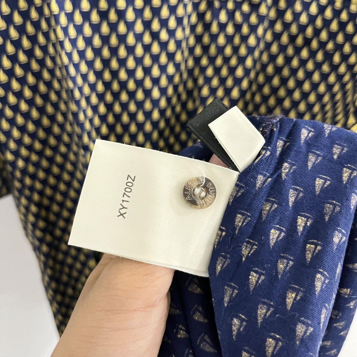 Alfred Dunhill Unique Boat Multi Patterned Poloshirt By Dunhill - JUN25 Size US M / EU 48-50 / 2 - 7 Thumbnail