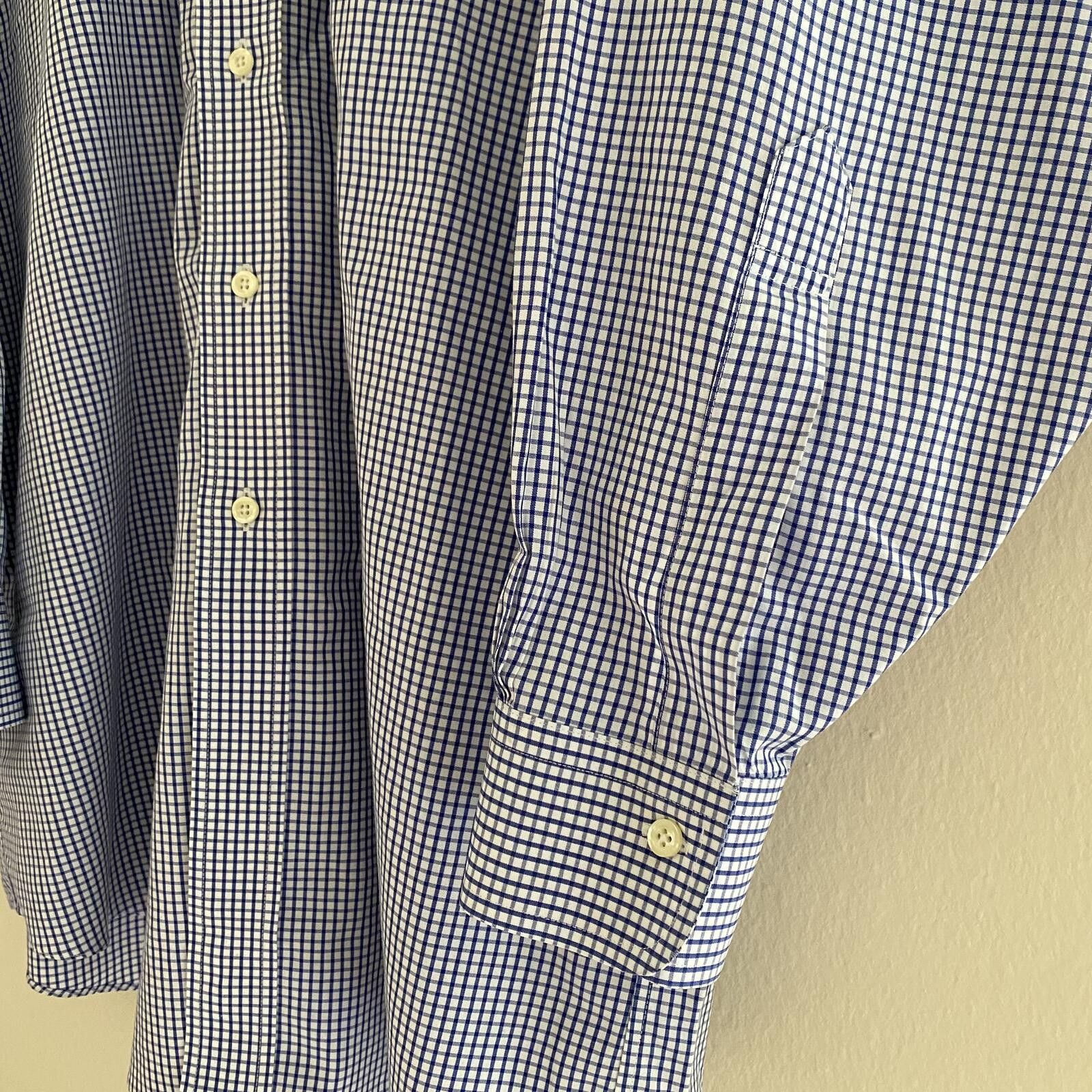 Brooks Brothers Brooks Brothers 346 Box Plaid Dress Shirt Size 16- 2/3 Size 42R - 7 Thumbnail