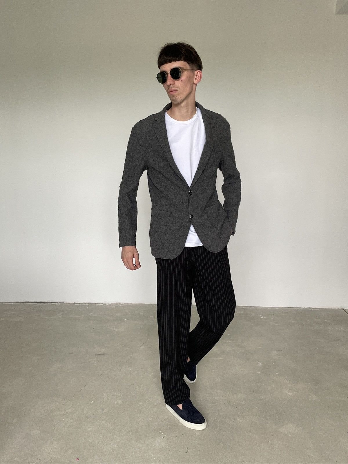 Barena × Barena Venezia × Vintage Vintage Barena Venezia wool Cardigan Blazer Size 36R - 1 Thumbnail