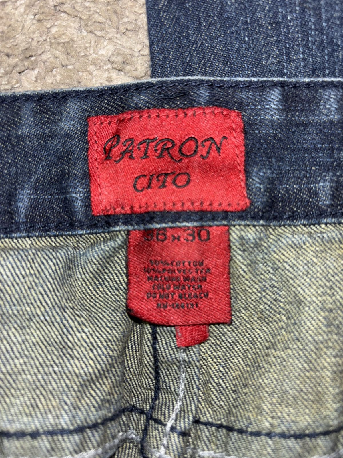 Other Patron Cito Distressed Denim Size US 36 / EU 52 - 3 Thumbnail
