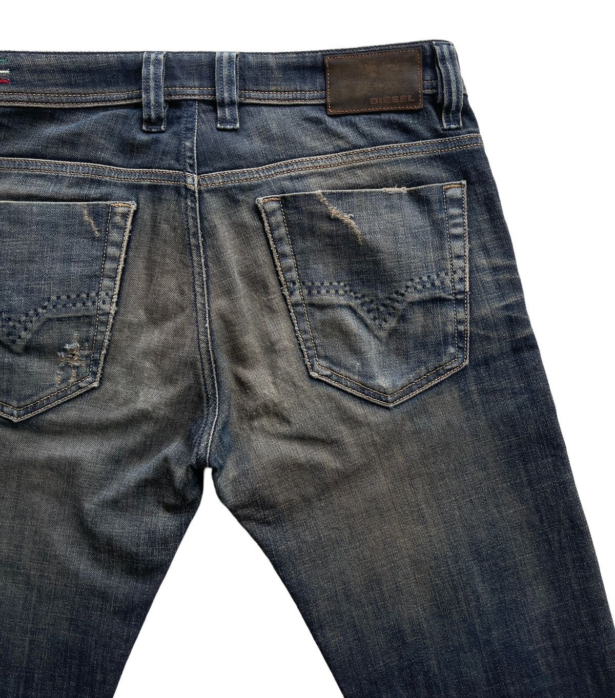 Diesel 2011 Diesel Dirty Newage Distressed Denim Size US 30 / EU 46 - 6 Thumbnail