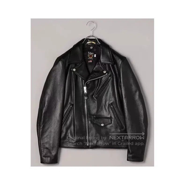 Schott Schott 228us leather coat Size US XXS / EU 40 - 6 Thumbnail
