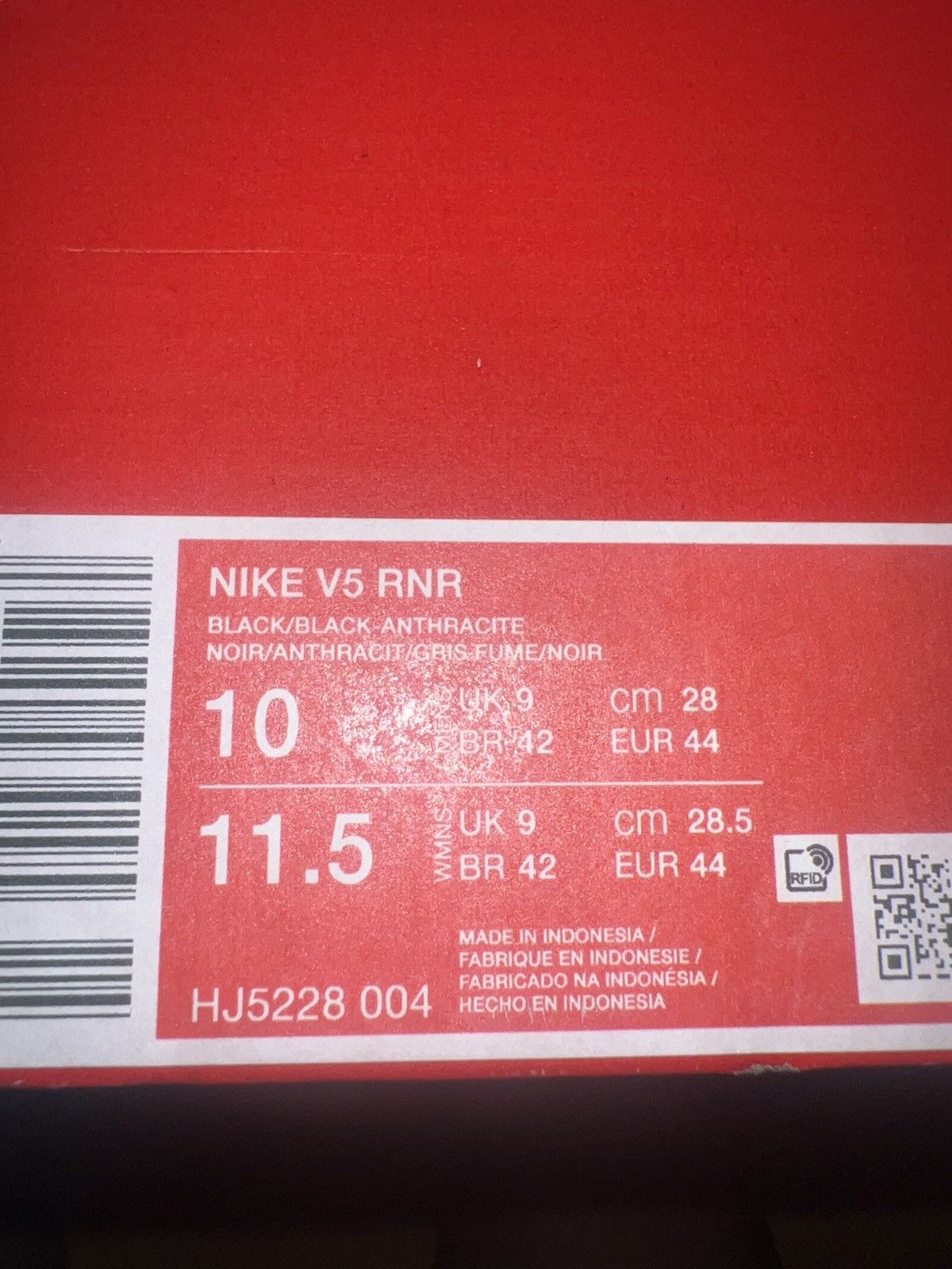 Nike Nike V5 rnr Size US 10 / EU 43 - 9 Thumbnail