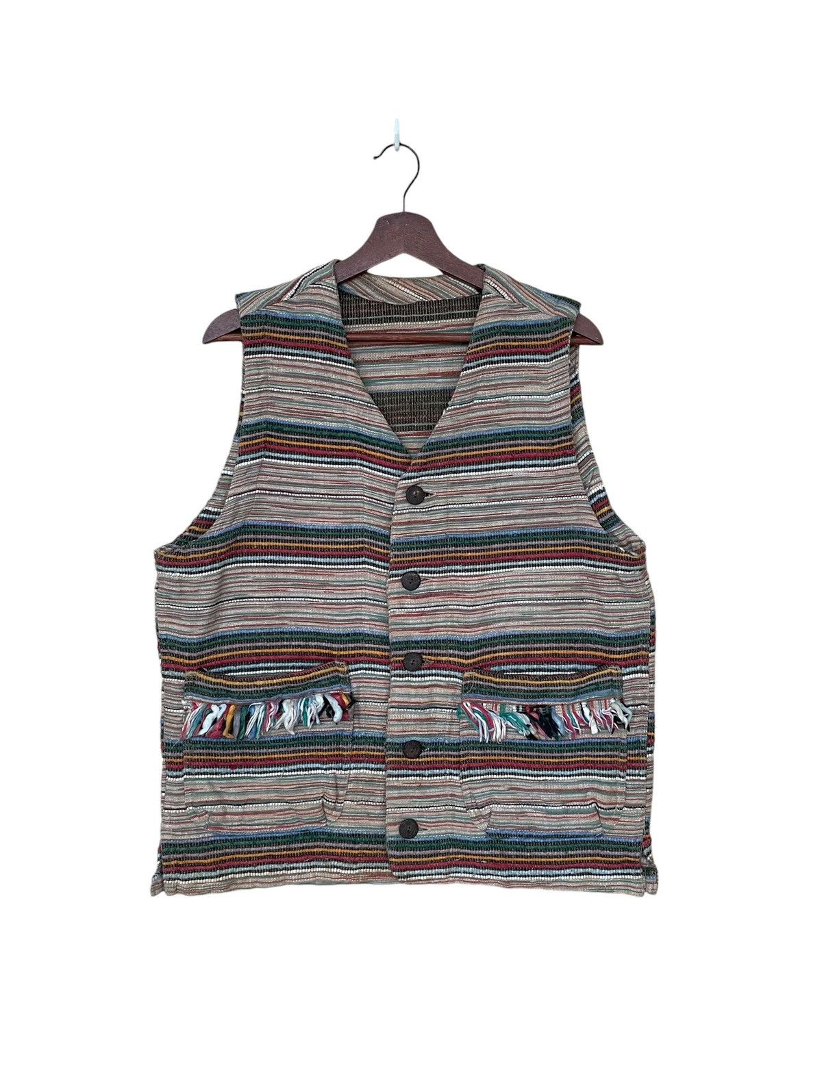 Vintage Vintage Brand Albe Marle Navajo Vest 1990s Size US M / EU 48-50 / 2 - 1 Thumbnail