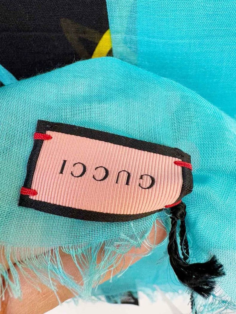 Gucci Gucci Silk scarf 2502-Nextarrow Size ONE SIZE - 3 Thumbnail
