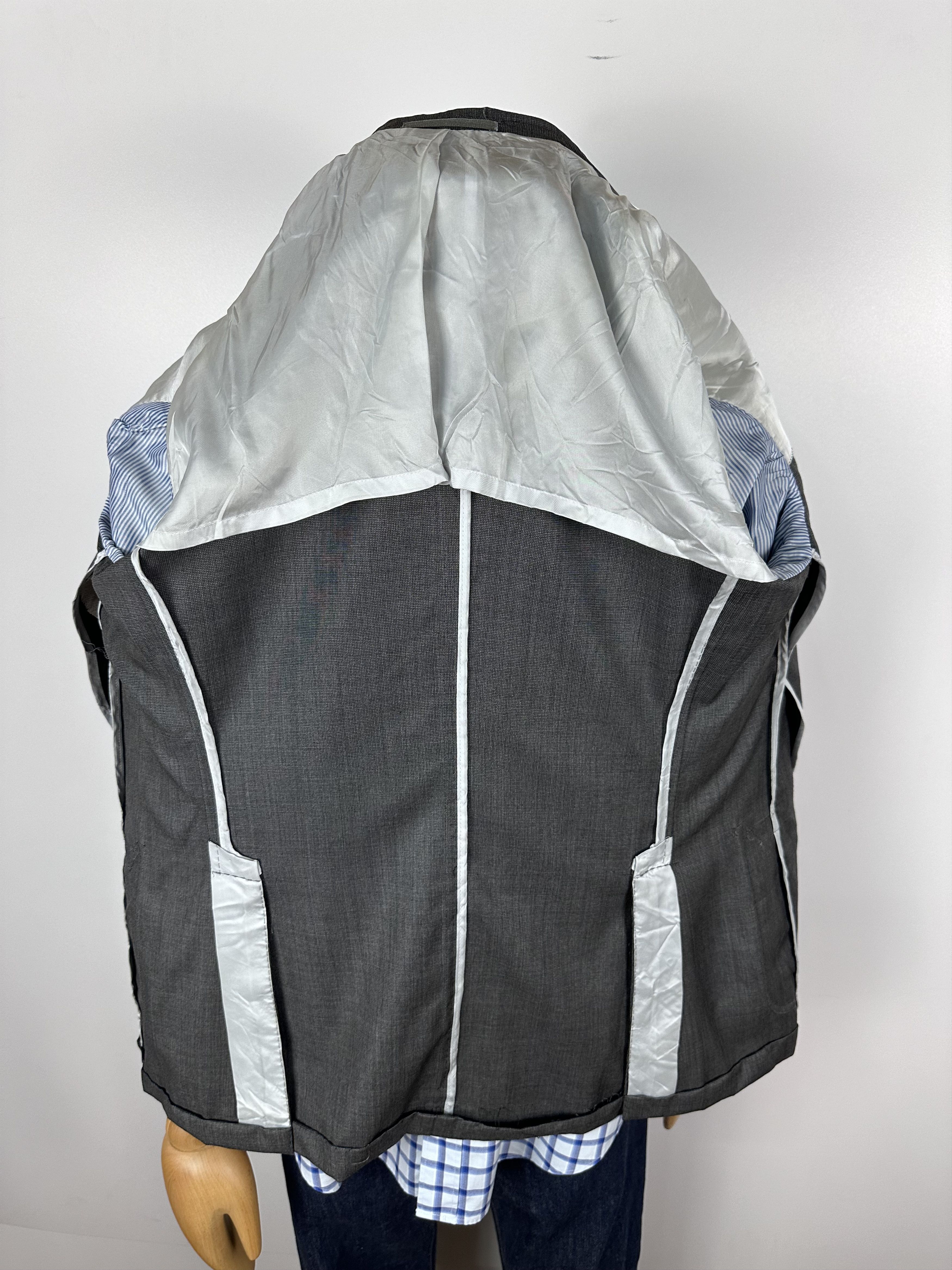 Grailed × Suitsupply Suitsupply Unlined 110s Wool Blazer Gray Mens 1QR3A0 Sz 38S Size 38S - 8 Thumbnail