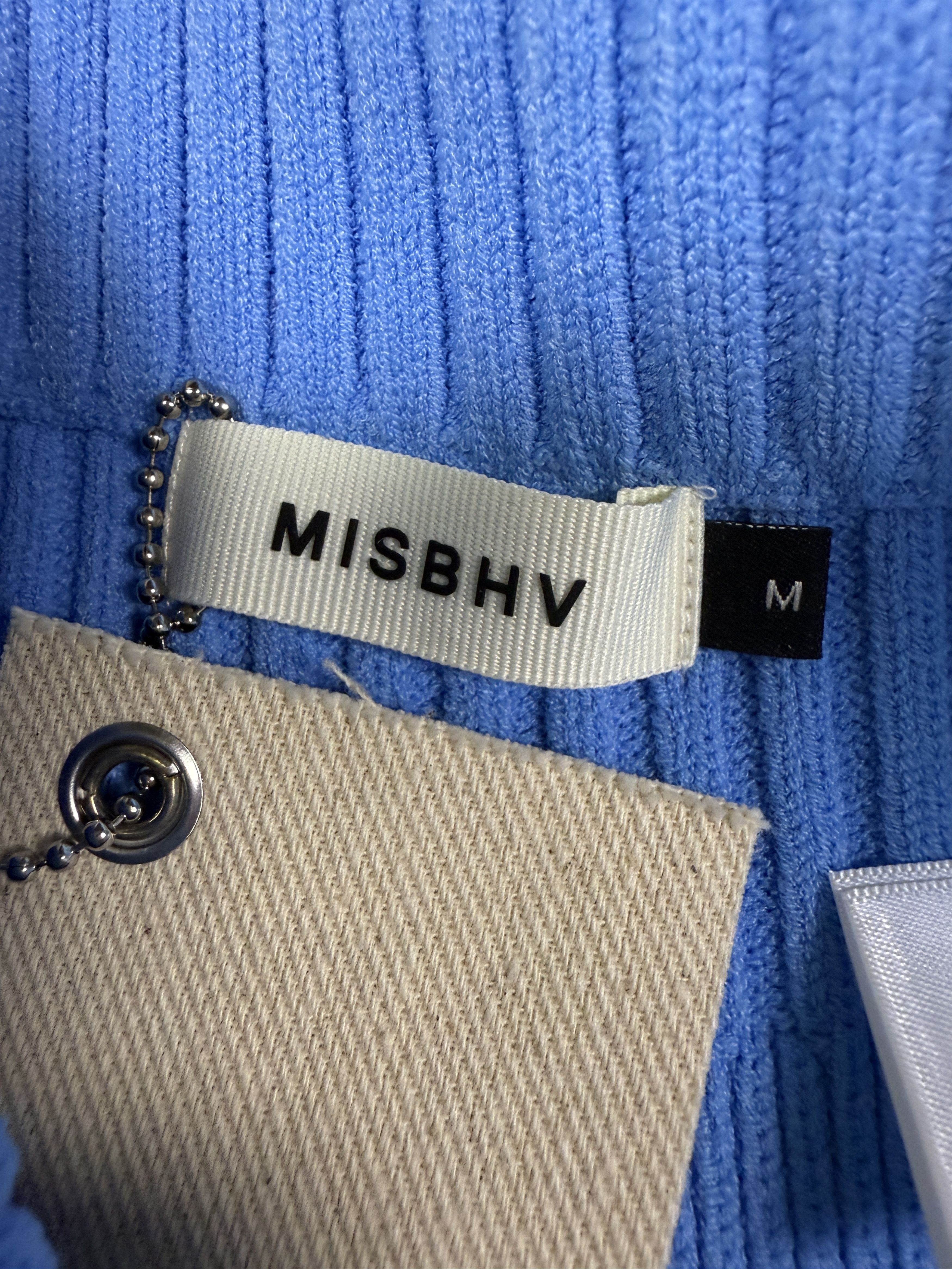 Misbhv $320 MISBHV Blue Knit Seamless Flared Pants Size 28" / US 6 / IT 42 - 8 Thumbnail