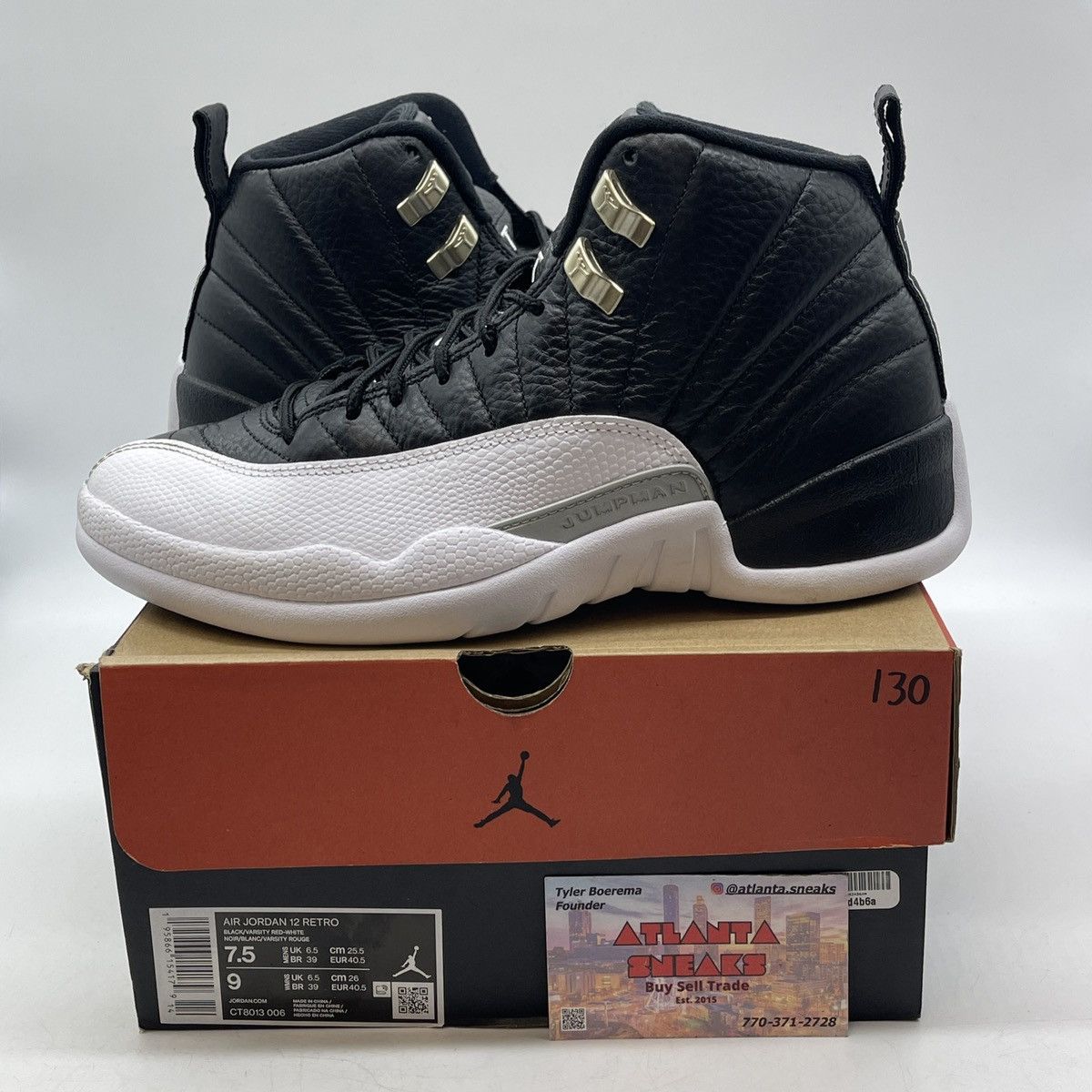 Jordan Brand Air Jordan 12 playoff Size US 7.5 / EU 40-41 - 1 Thumbnail