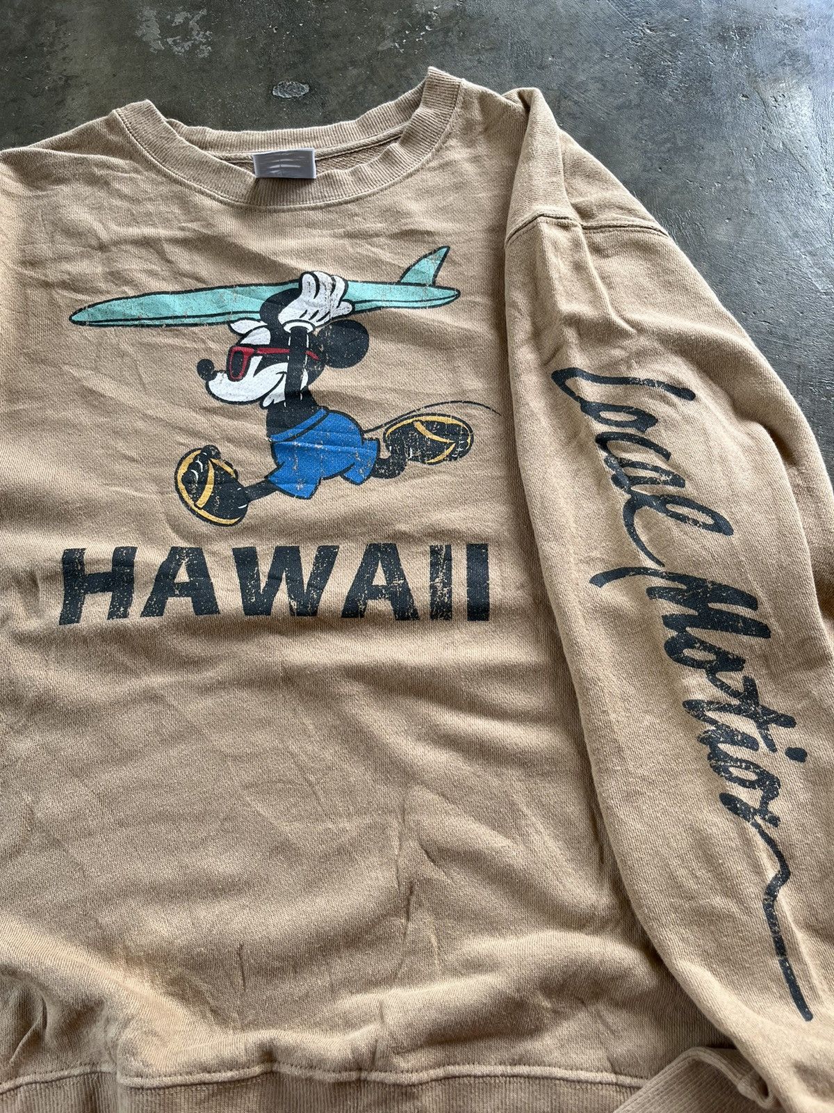 Disney × Mickey Mouse ⚡️STEALS⚡️Local Motion Hawaii Mickey Mouse Sweetshirts Size US M / EU 48-50 / 2 - 4 Thumbnail