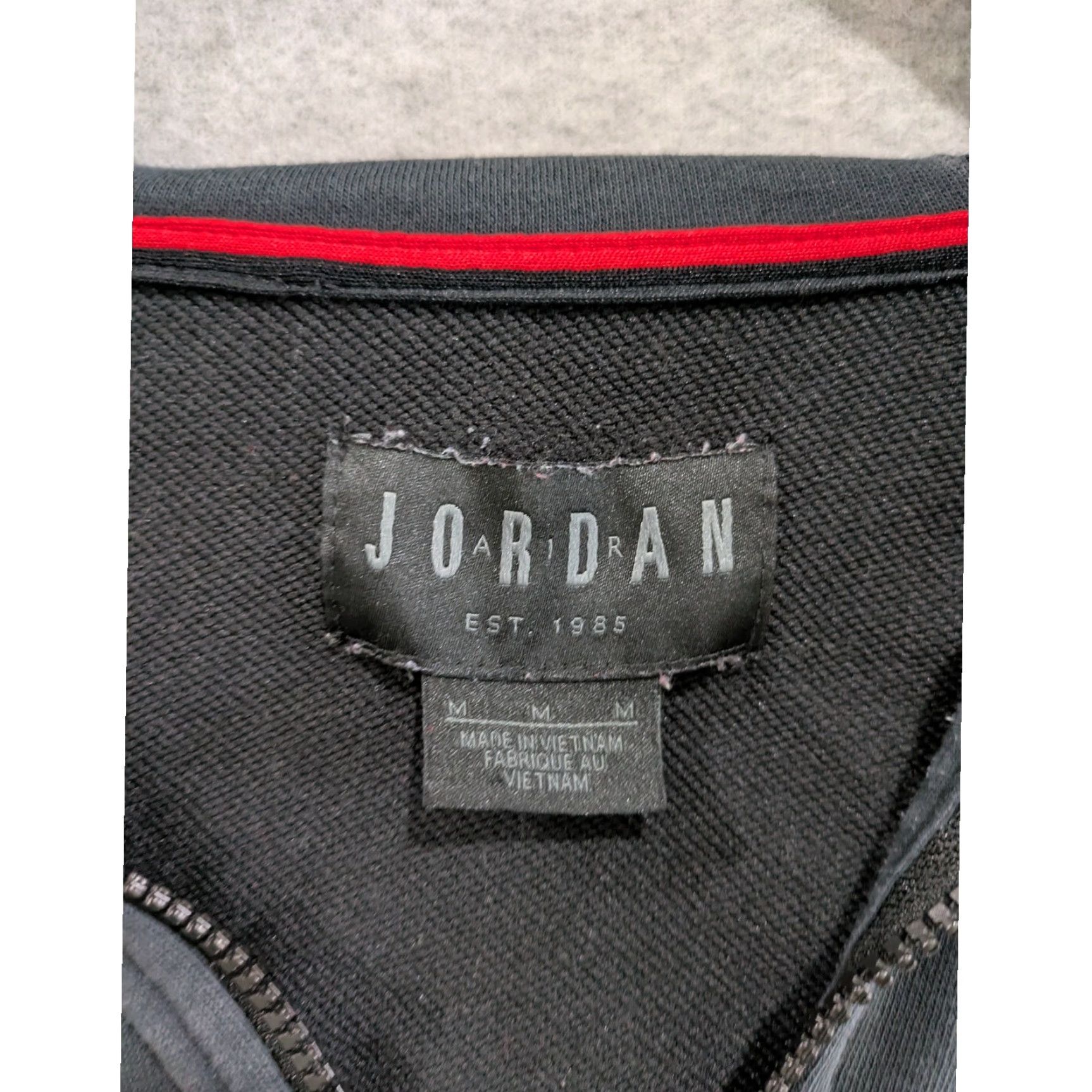 Jordan Brand Air Jordan Jacket Sweatshirt Hoodie Mens M Jumpman Full Zip Graphic Logo Black Size US M / EU 48-50 / 2 - 3 Thumbnail