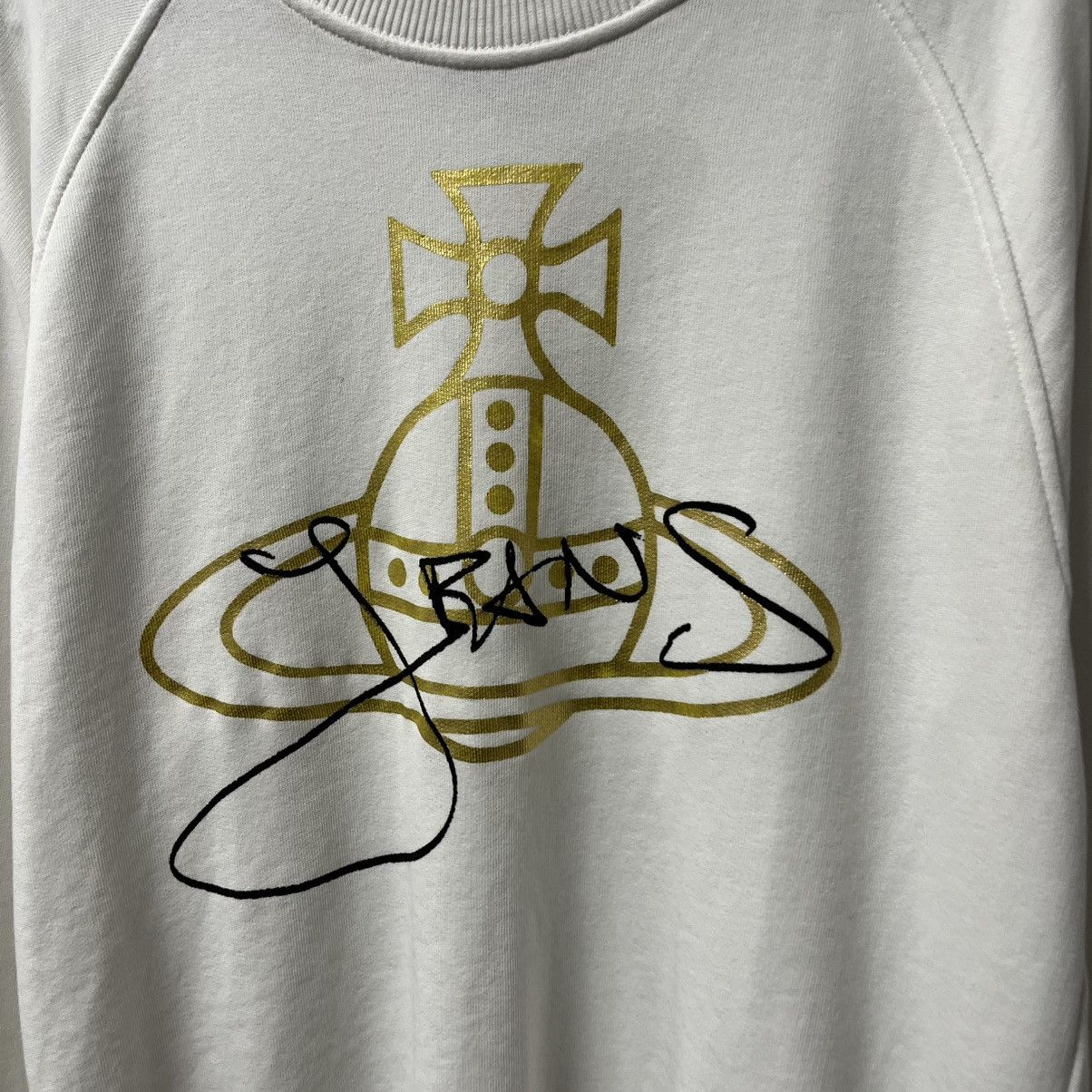 Vivienne Westwood Vintage Vivienne Westwood Sweatshirt Big Logo Orb Pullover Size US XS / EU 42 / 0 - 5 Thumbnail
