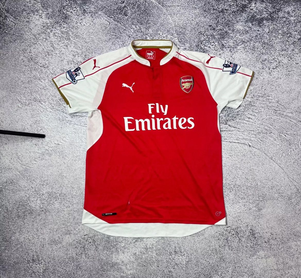 Puma Soccer jersey Puma FC Arsenal 17/18 Home jersey Men’s Size US XL / EU 56 / 4 - 1 Thumbnail