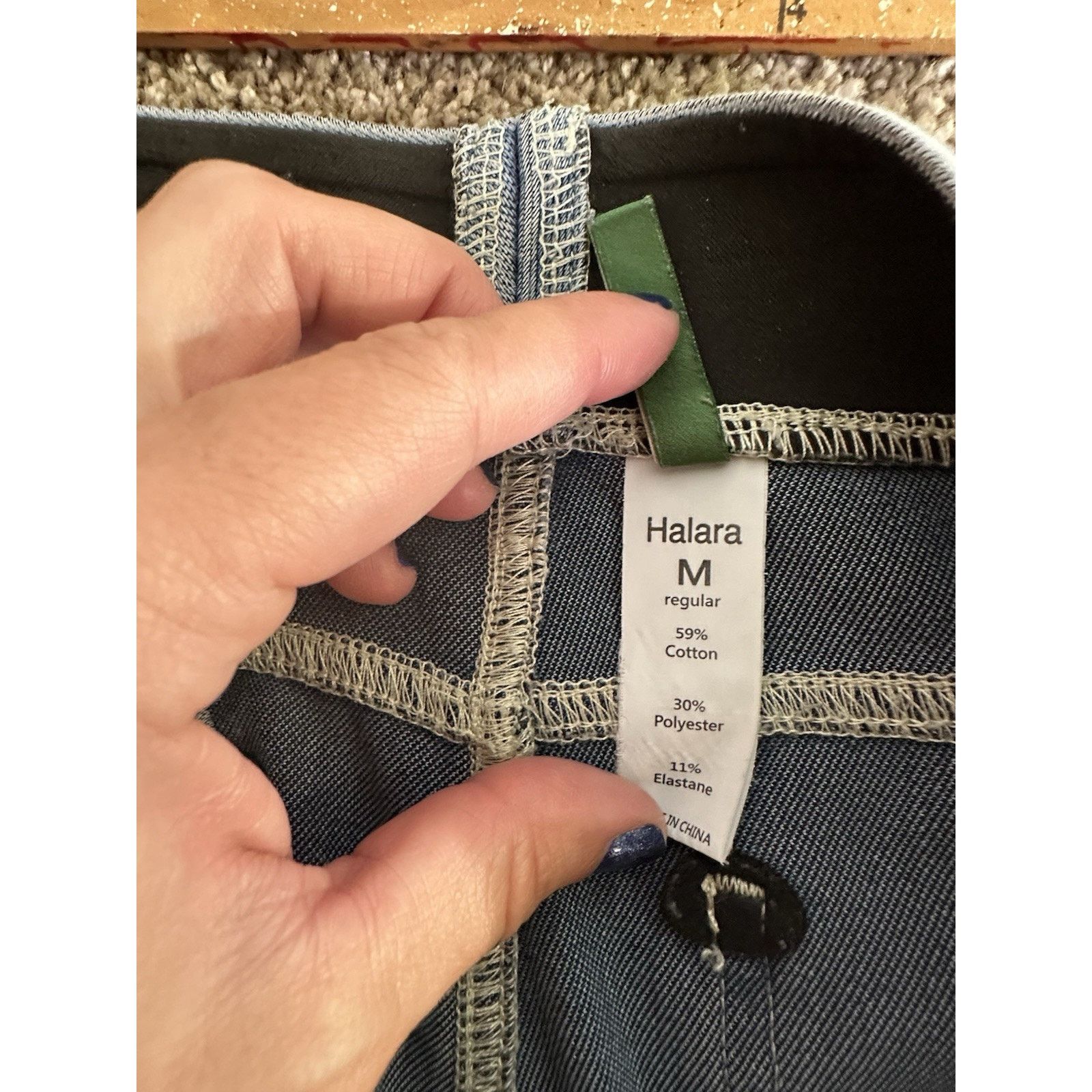 Other Halara Women's Pull On Wide Leg Jeggings Size Medium Size 30" / US 8 / IT 44 - 8 Thumbnail