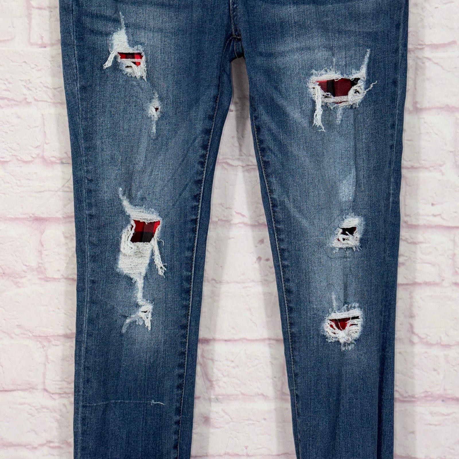 Other Judy Blue Size 5/27 Distressed Skinny Jeans Size 27" / US 4 / IT 40 - 3 Thumbnail