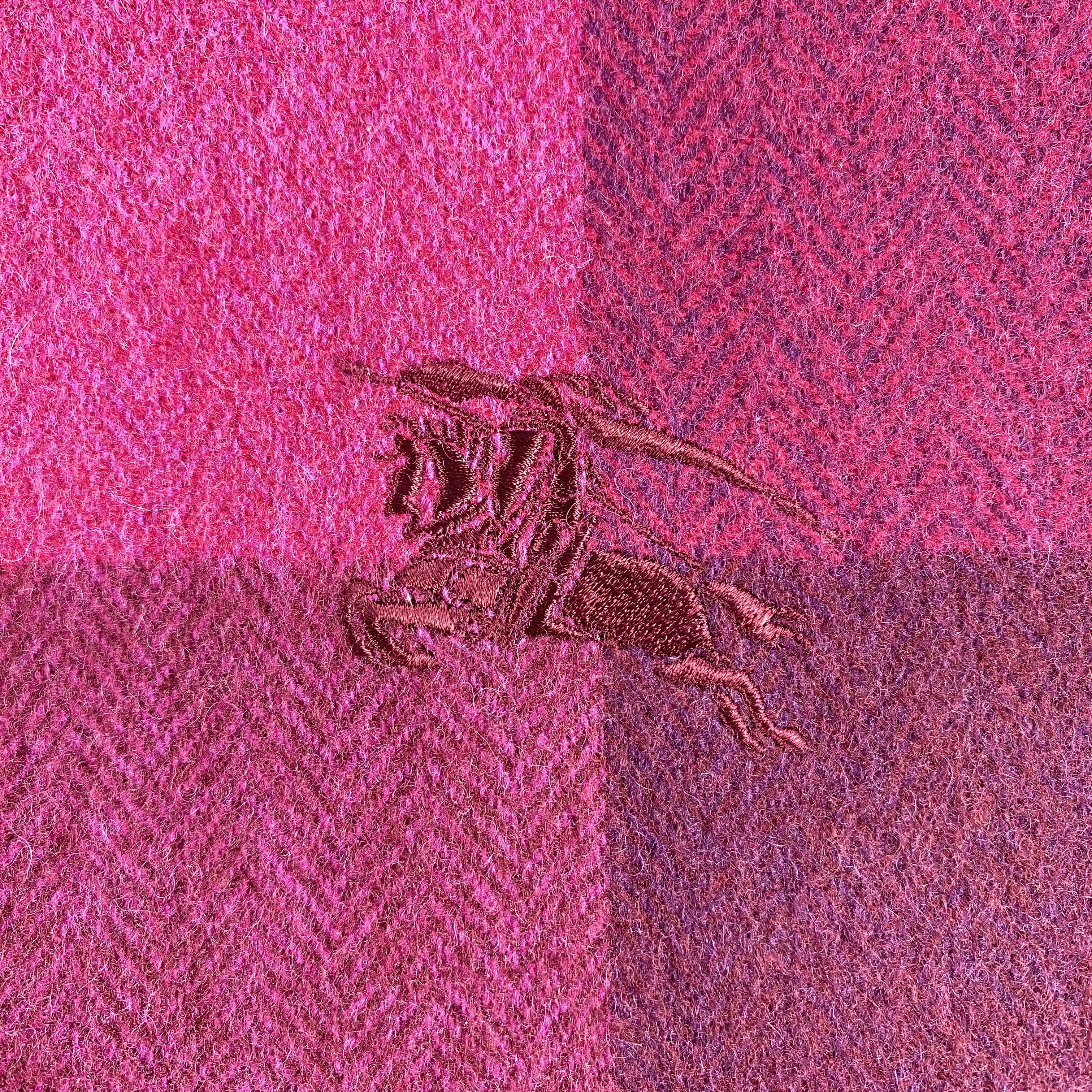 Burberry Burberry Scarf Neck Wrap Wool Muffler Size ONE SIZE - 3 Thumbnail