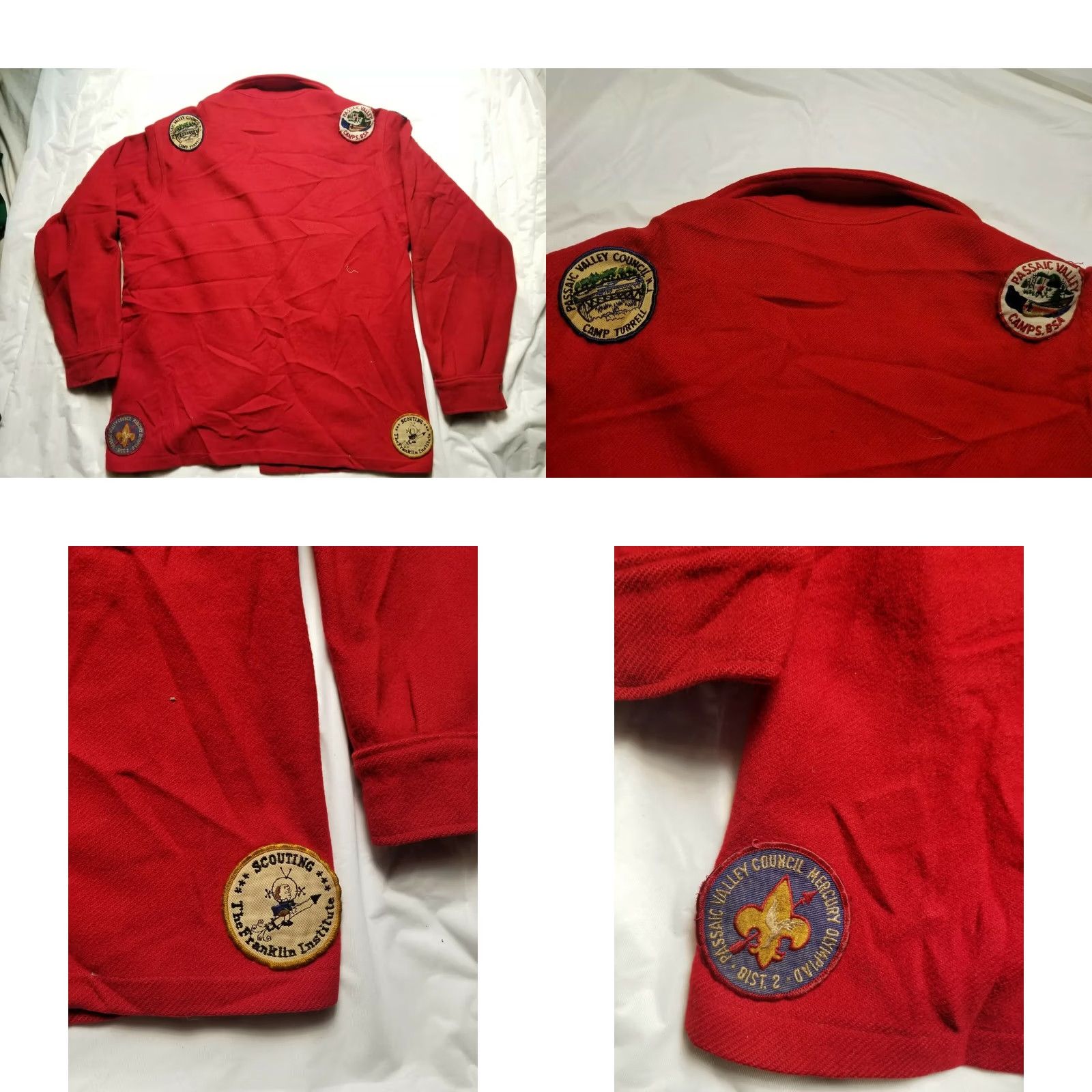 Vintage Original Title: Vintage Boy Scouts BSA Wool Shirt Jacket Coat 70s 60s Patches SIZE 42 NEW JERSEY Size US XL / EU 56 / 4 - 8 Thumbnail