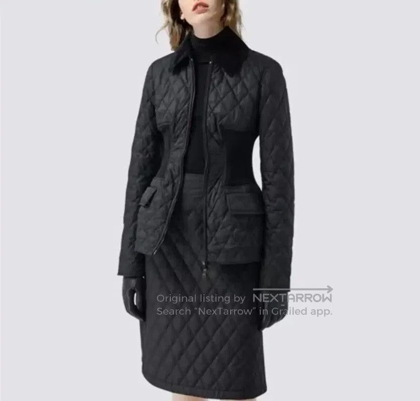 Burberry Burberry Black Cotton Women's Jacket. Size S / US 4 / IT 40 - 8 Thumbnail
