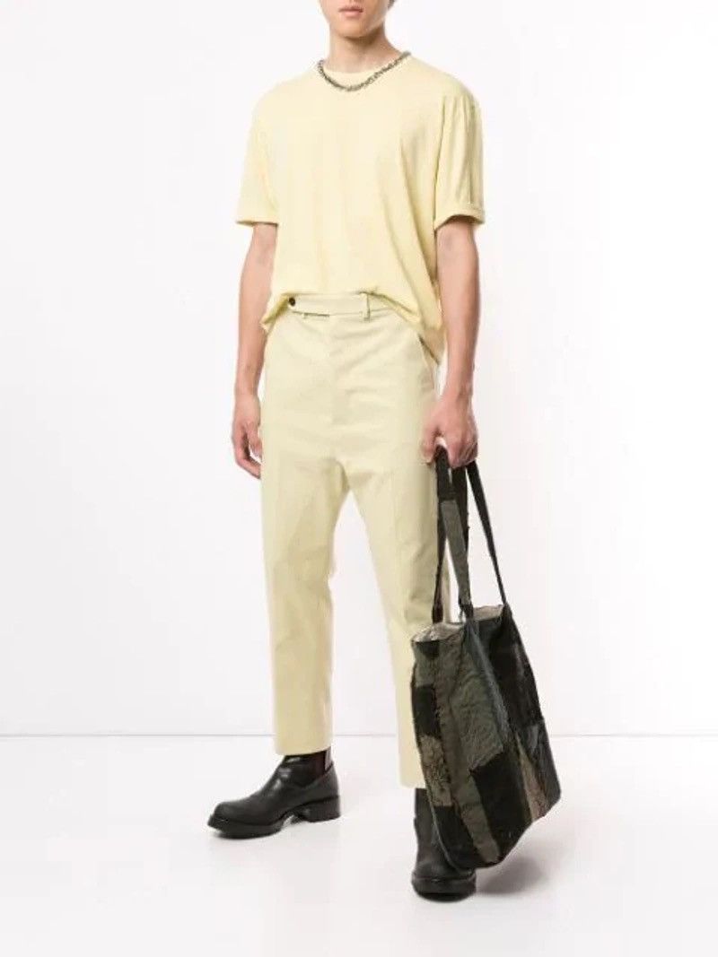 Haider Ackermann 2019 Pale Yellow High Waist Pants Size US 31 - 1 Thumbnail