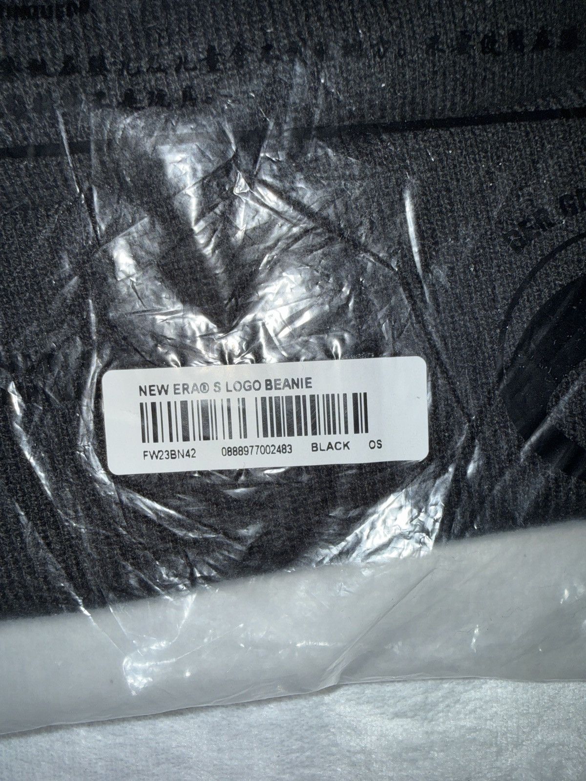 Supreme New era s logo beanie Size ONE SIZE - 3 Thumbnail