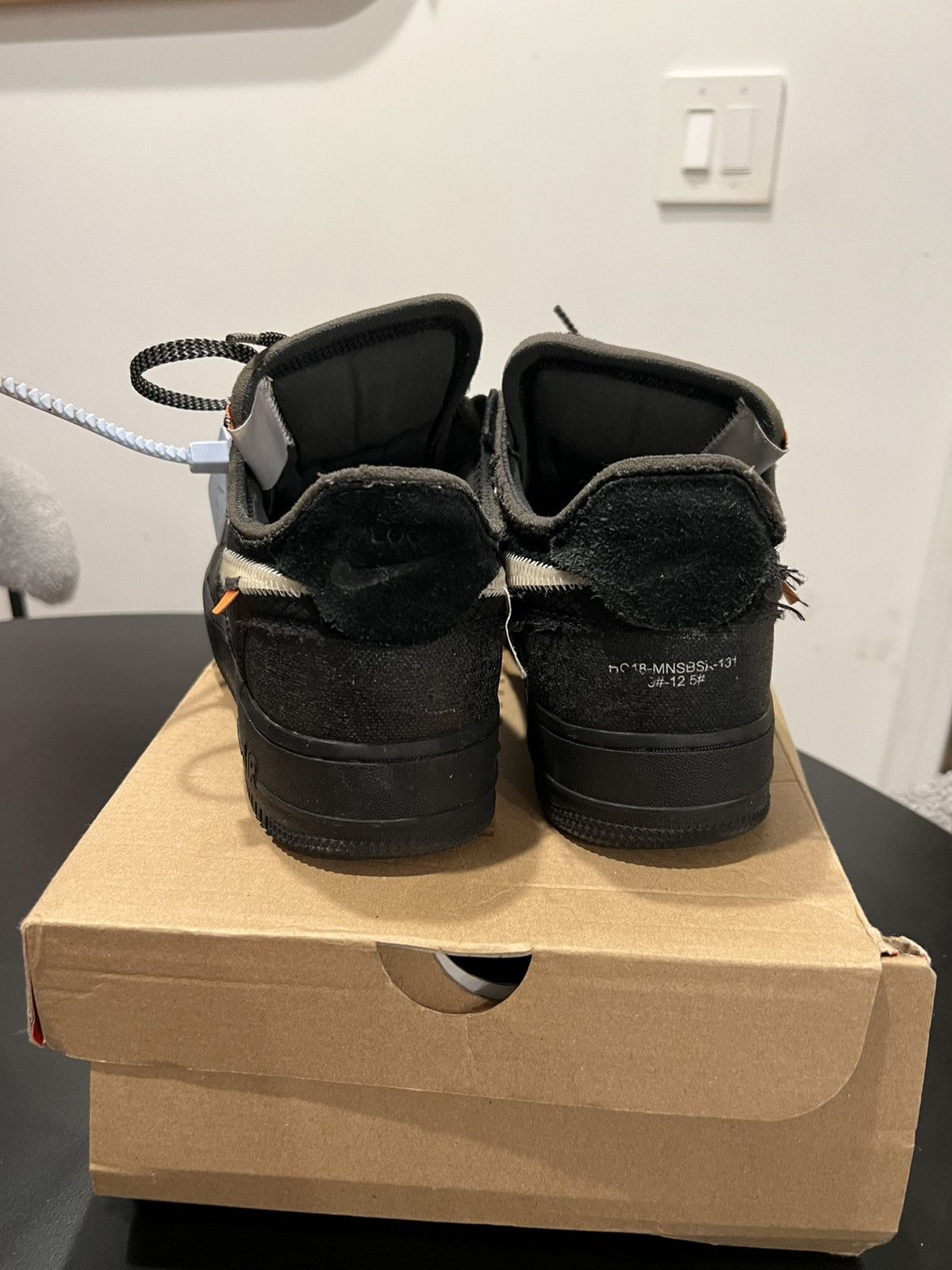 Nike × Off-White Holy Grailed Off White Nike Air Forces Size US 9.5 / EU 42-43 - 11 Thumbnail