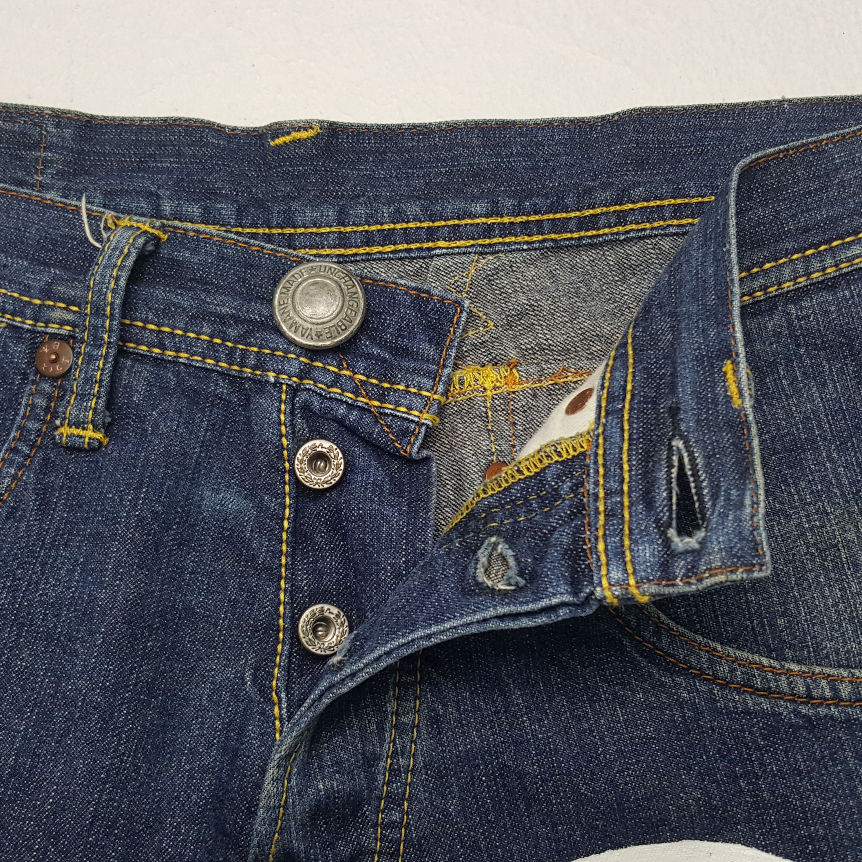 Evisu Vintage Evisu Paris Custom Daicock Denim Jeans Size US 30 / EU 46 - 12 Thumbnail