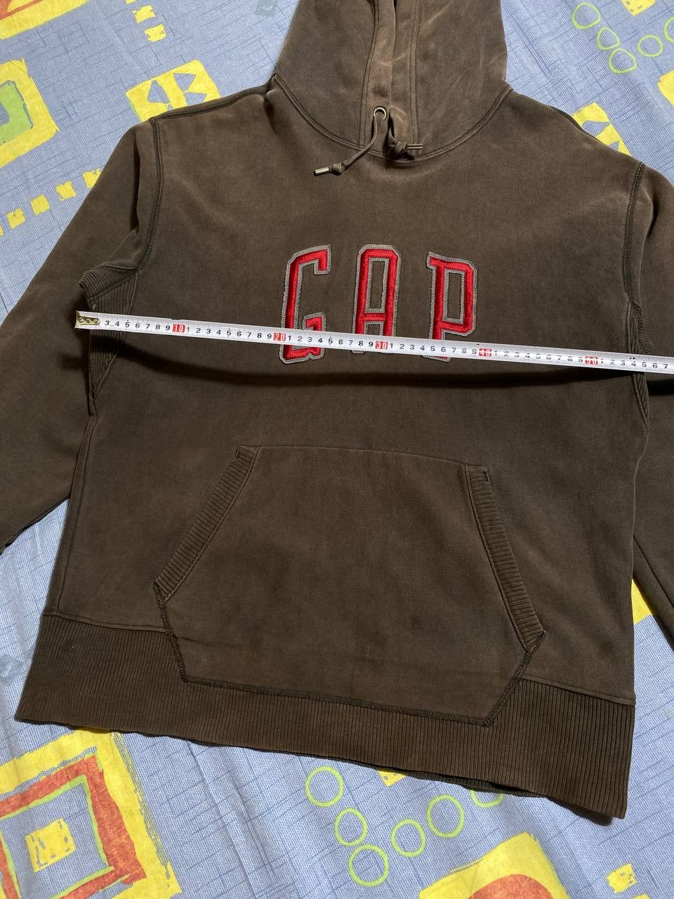 Gap × Japanese Brand Vintage GAP big logo Faded y2k hoodie Size US L / EU 52-54 / 3 - 7 Thumbnail