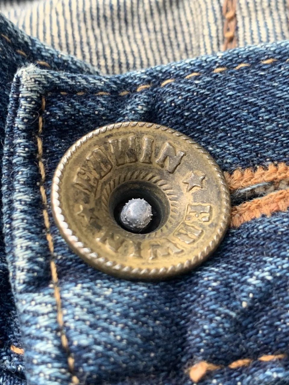 Edwin Distressed Edwin Vintage Denim – Faded Blue Wash Size US 32 / EU 48 - 6 Thumbnail