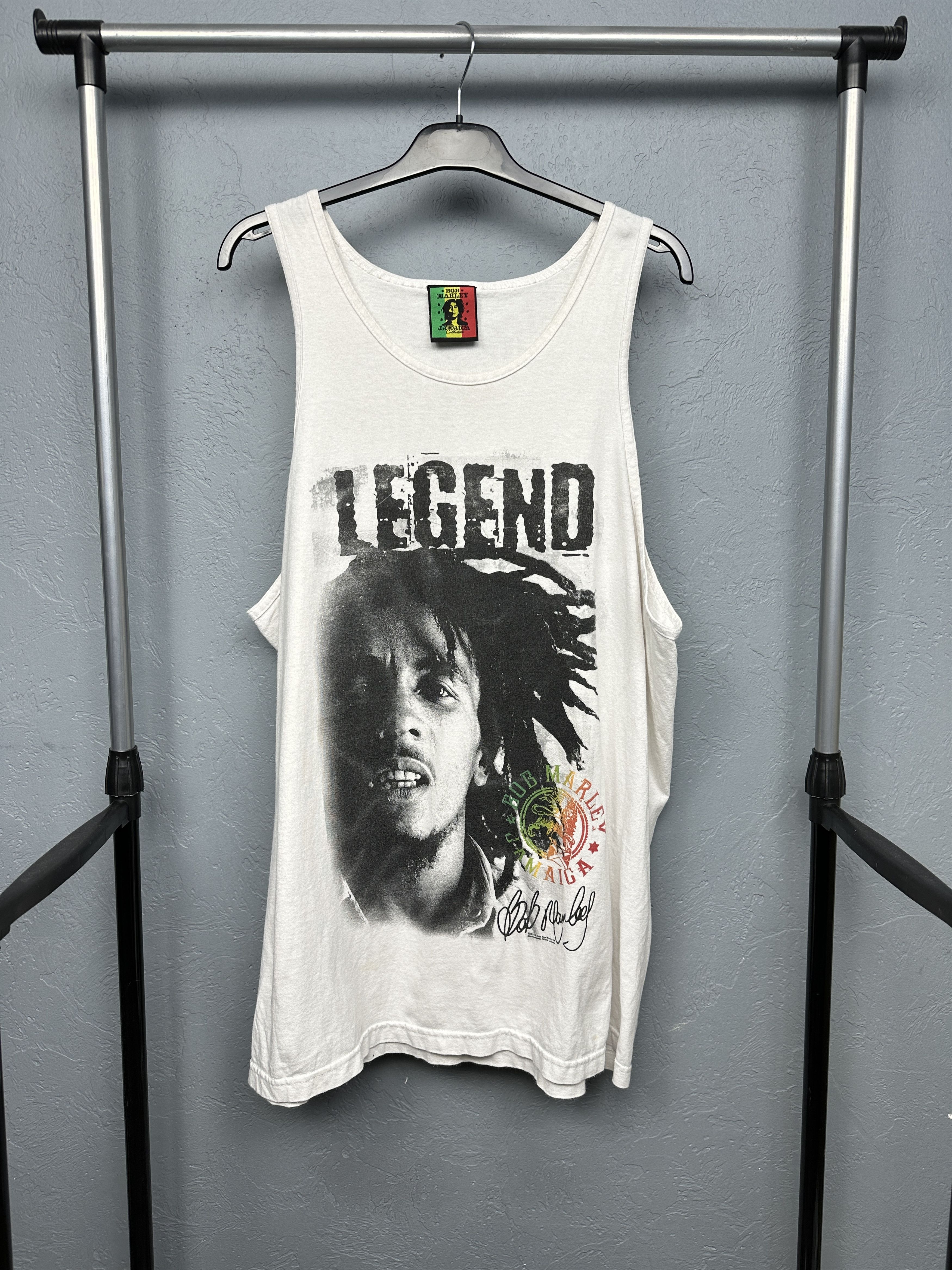 Bob Marley Bob Marley 2011 Vintage Mens Sleeveless T-Shirt Size US XXL / EU 58 / 5 - 1 Thumbnail
