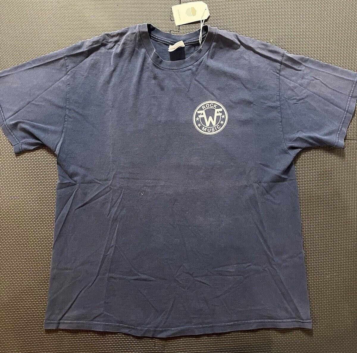 Hanes Vtg RARE WEEZER T shirt Vintage 90s Weezer Rock Band Sz XL 