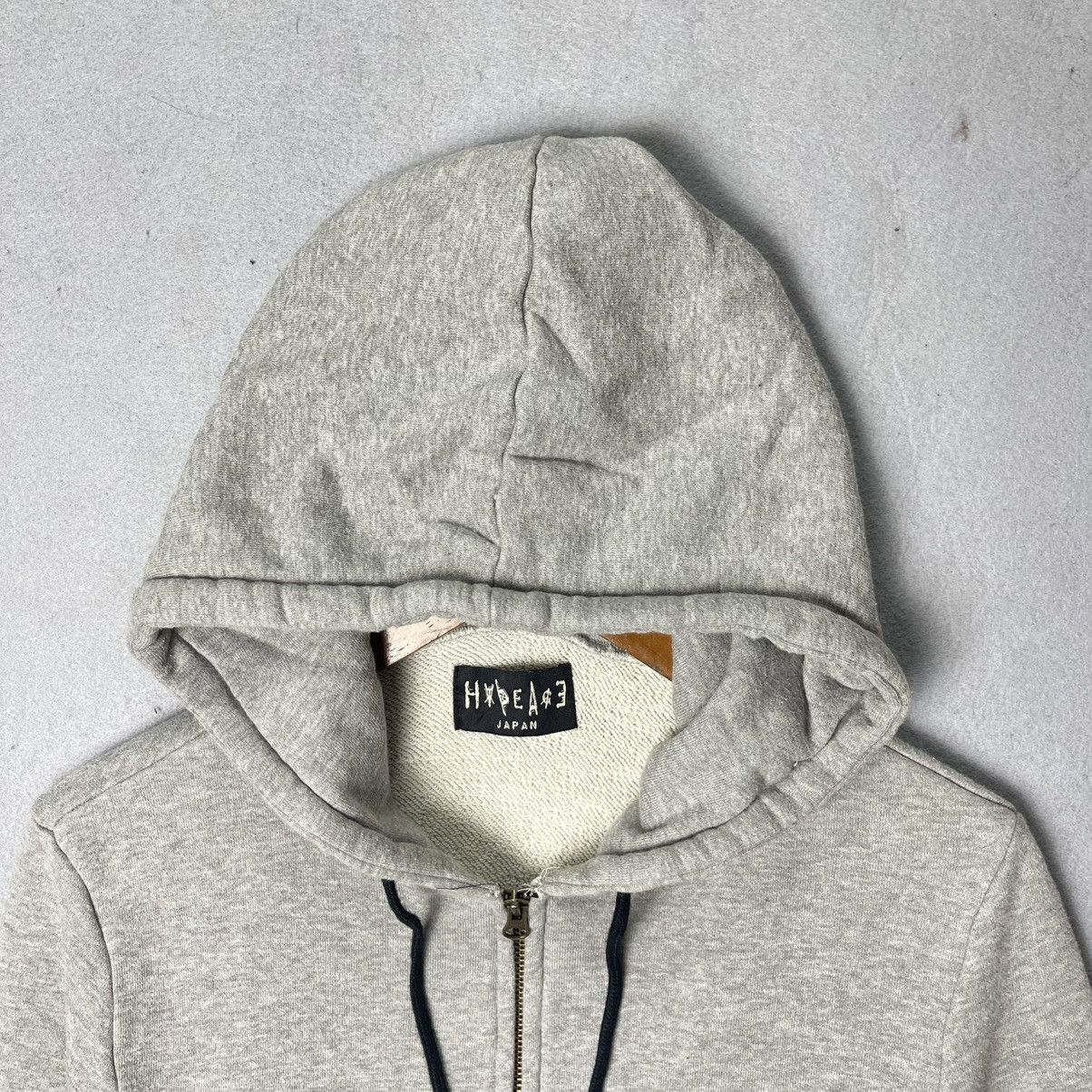 Japanese Brand HAPEACE Japan Longline Minimal Zip Hoodie Size US M / EU 48-50 / 2 - 2 Thumbnail