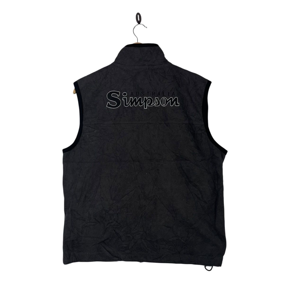 The Simpsons Vintage Simpson Australia Fleece Vest Outdoor Tactical Size US M / EU 48-50 / 2 - 4 Thumbnail