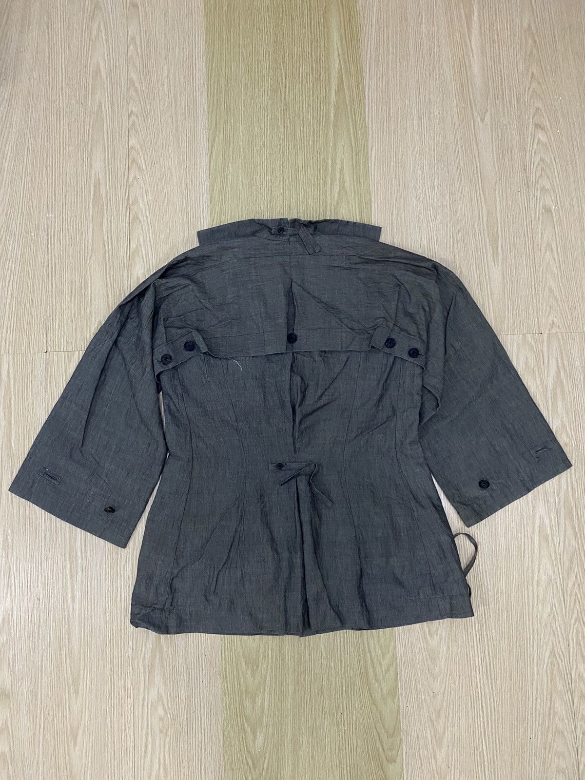Issey Miyake Issey Miyaki string pocket jacket Size S / US 4 / IT 40 - 3 Thumbnail