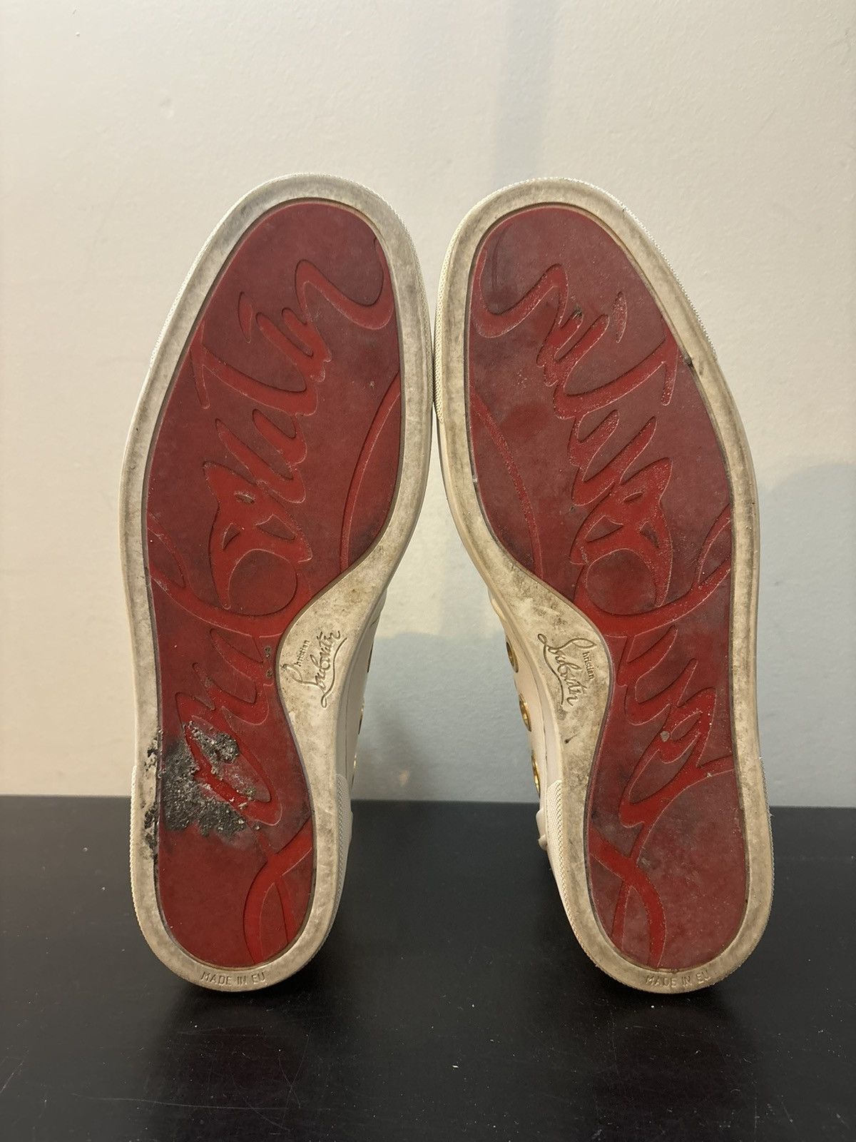 Christian Louboutin Christian Louboutin Red Bottom Alfibully Leather Sneakers Size US 9.5 / EU 42-43 - 6 Thumbnail