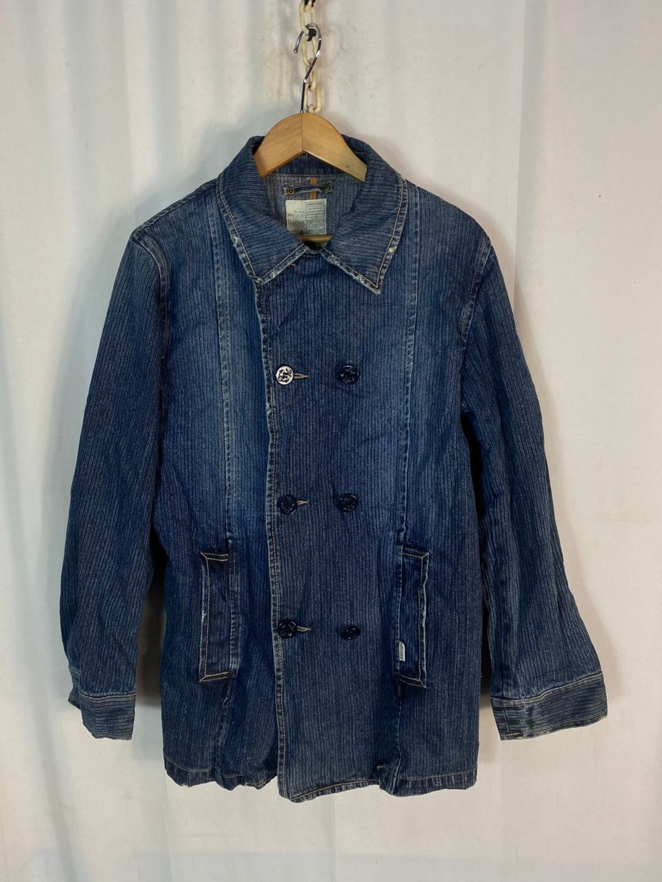 Japanese Brand Unisex 🔥Oilcake denim button up jacket Size M / US 6-8 / IT 42-44 - 1 Thumbnail
