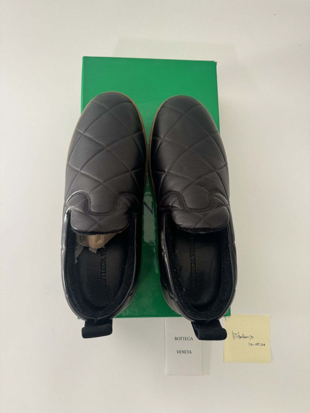 Bottega Veneta BOTTEGA VENETA Slip On leather sneakers Size US 9.5 / EU 42-43 - 5 Thumbnail