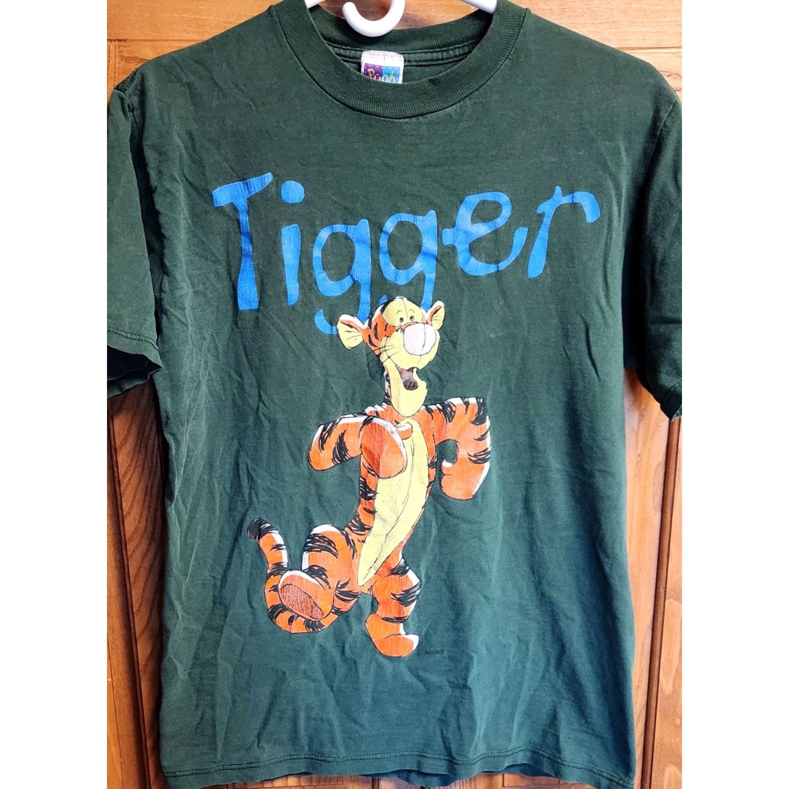 Disney Disney Tigger T Shirt Tee Size M Medium Green Pooh USA Vintage Pooh Retro Shirt Mens Size US M / EU 48-50 / 2 - 4 Thumbnail