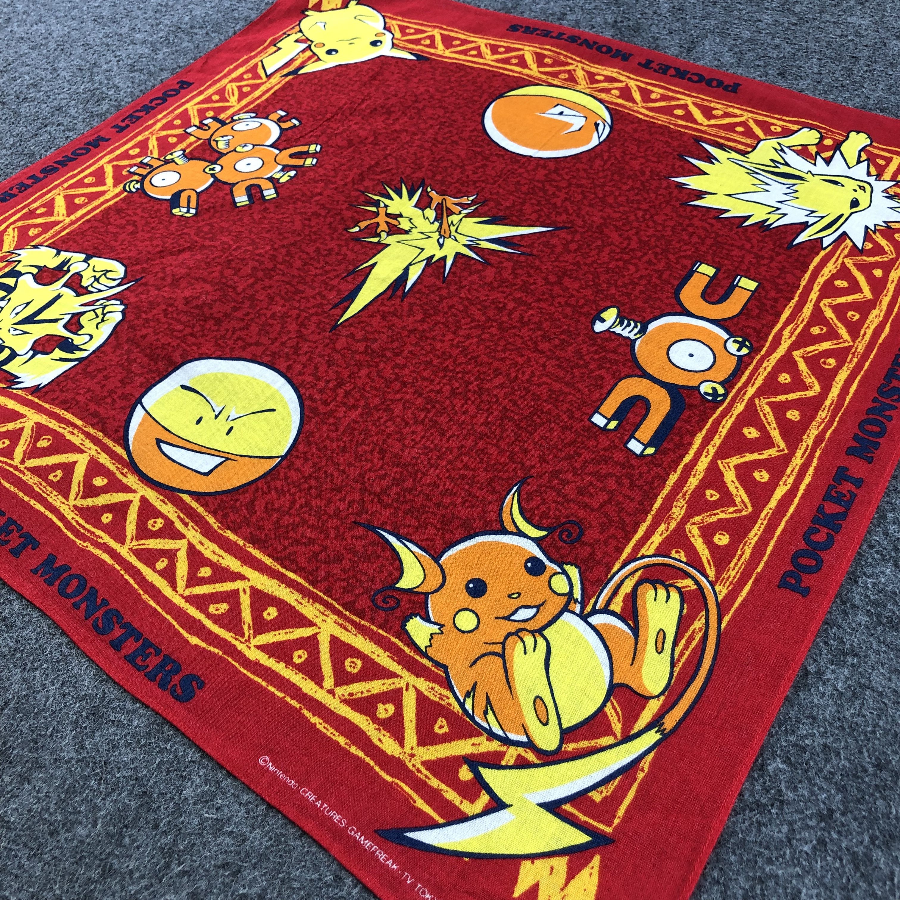 Pokemon Characters Handkerchief Neckerchief Bandana X38