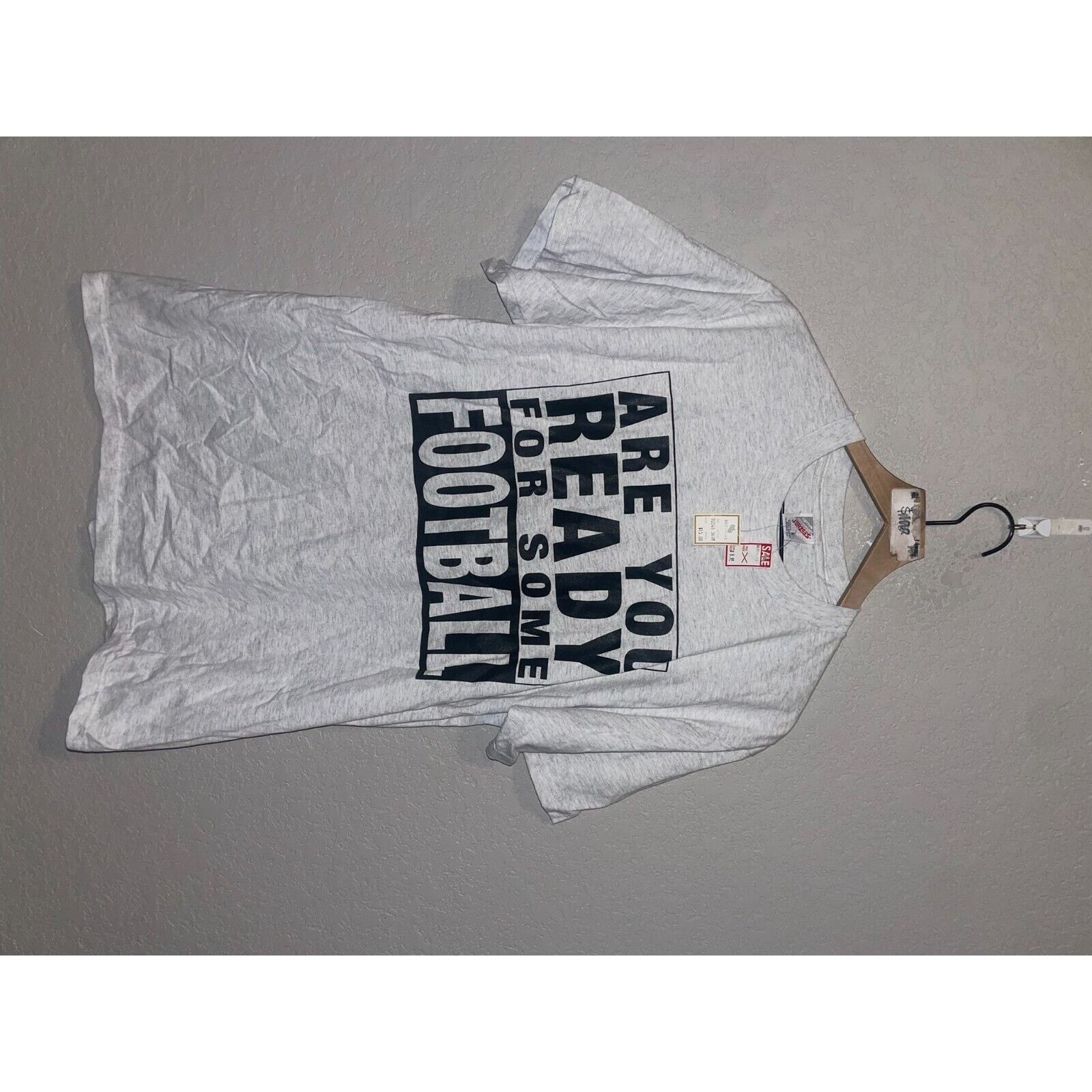 Jerzees Vintage Irish Beer Shirt More Football Gray Tee VTG 90s L Size US L / EU 52-54 / 3 - 2 Thumbnail