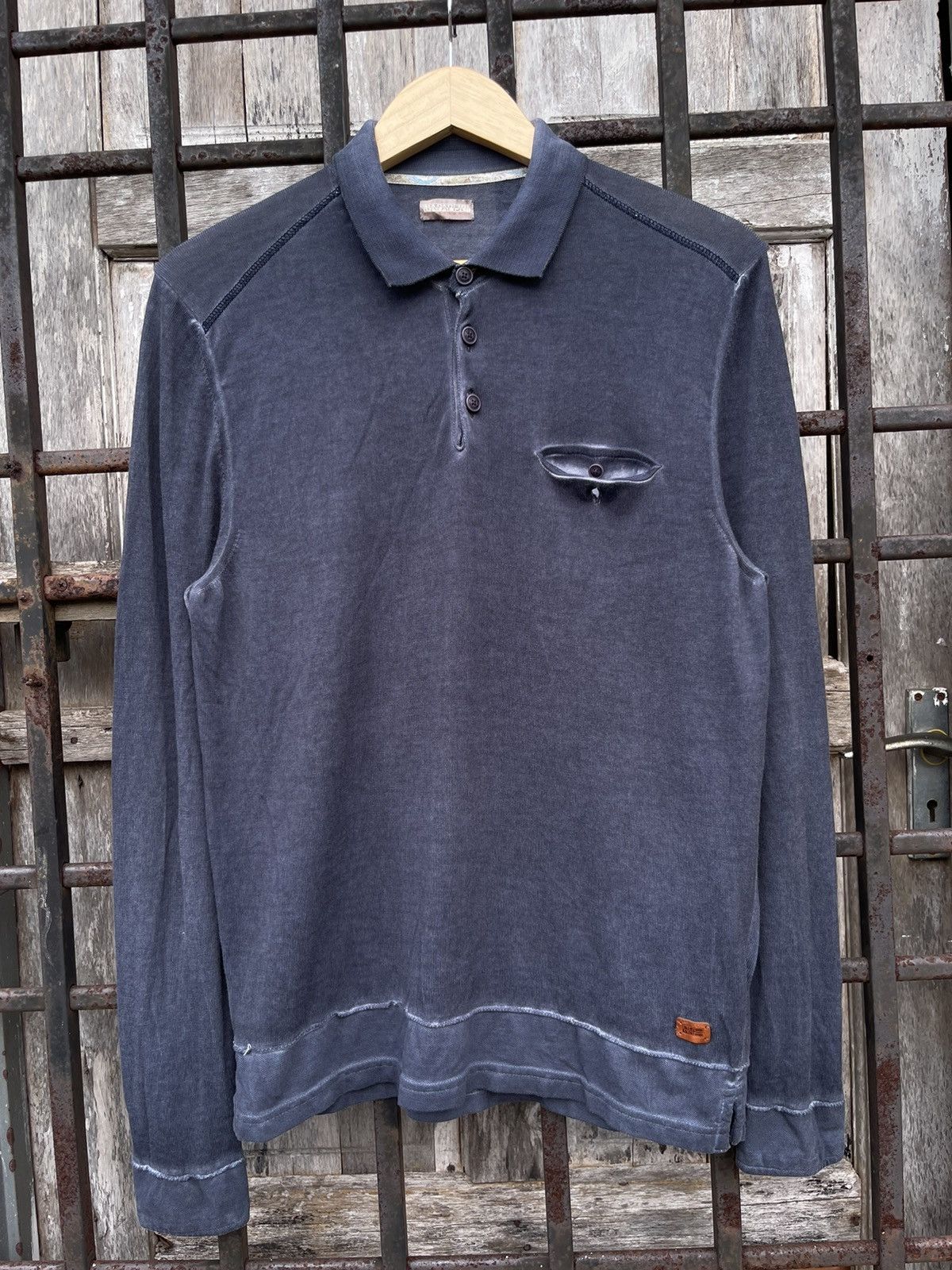 Napapijri Geographic long sleeve polo shirts