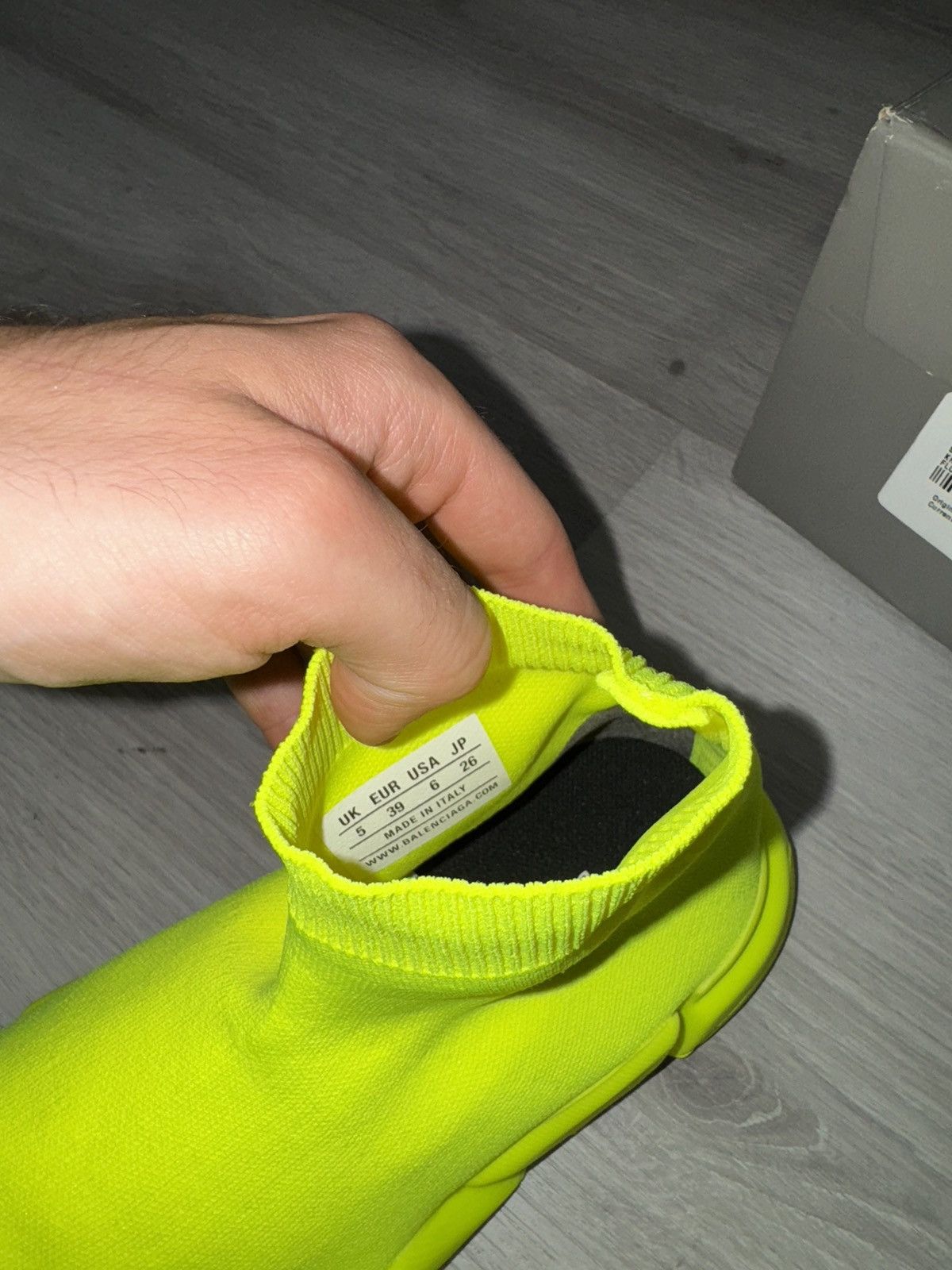 Balenciaga Neon Balenciaga Speed Trainer Size US 6.5 / EU 39-40 - 3 Thumbnail
