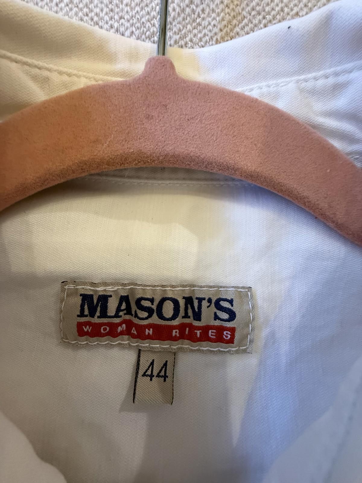 Mason's Mason's Woman Rites White Utility Jacket Size 44 Size L / US 10 / IT 46 - 2 Thumbnail