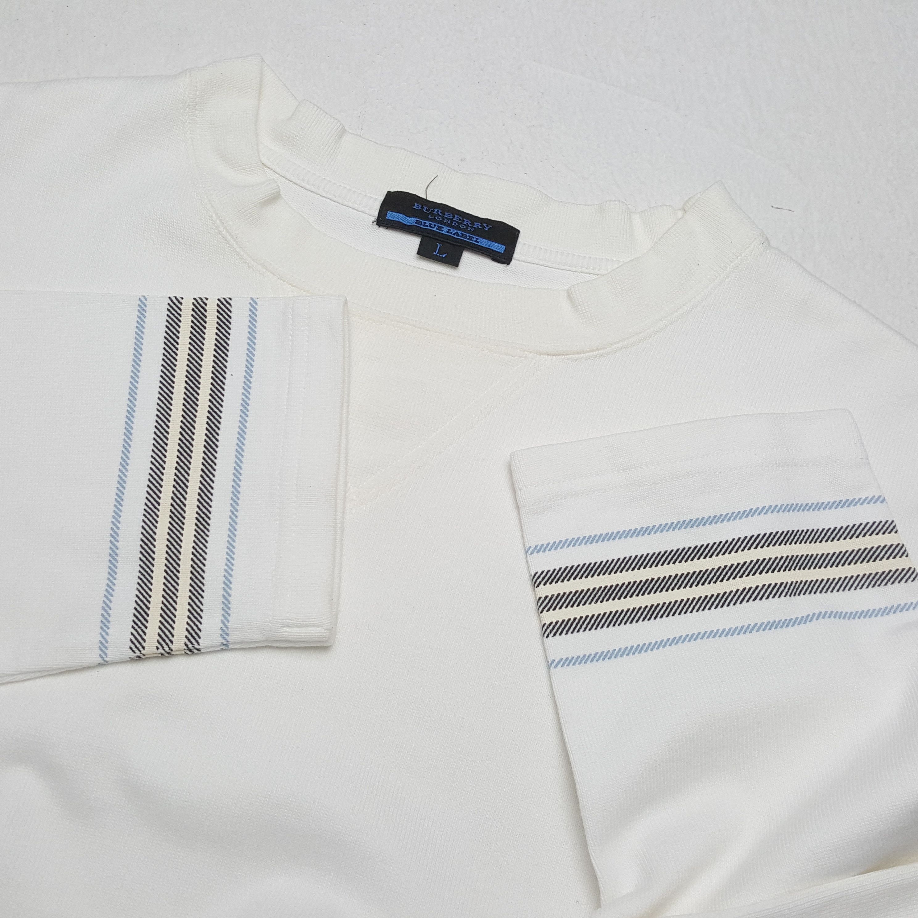 Burberry × Vintage BURBERRY LONDON BLUE LABEL Fashion Custom Art Sweatshirt Size US M / EU 48-50 / 2 - 10 Thumbnail