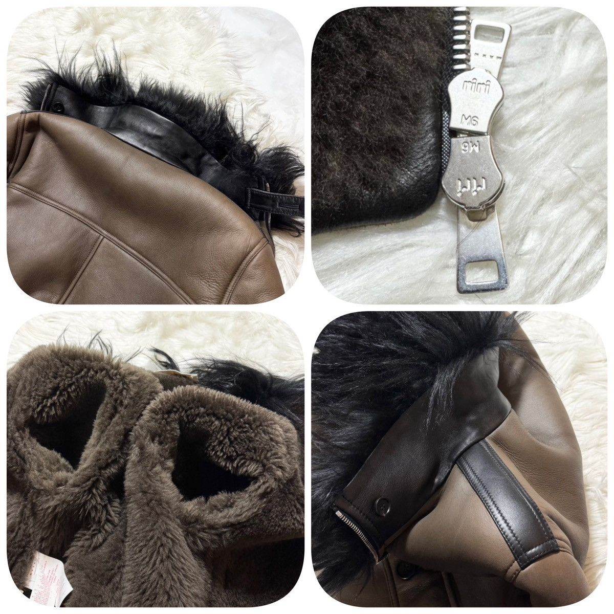 Marni Marni full fur lining leather blouson bomber jacket 42 olive Size M / US 6-8 / IT 42-44 - 14 Thumbnail