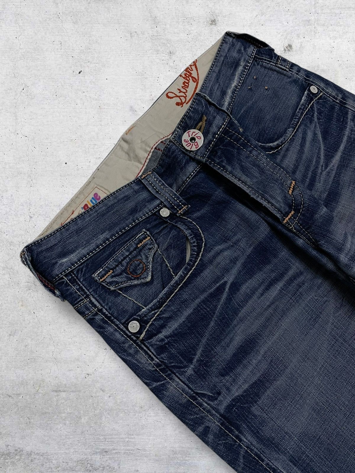 Edwin VINTAGE EDWIN BLUE TRIP JAPAN DESIGNER FAMOUS STYLISH DENIM Size US 32 / EU 48 - 8 Thumbnail